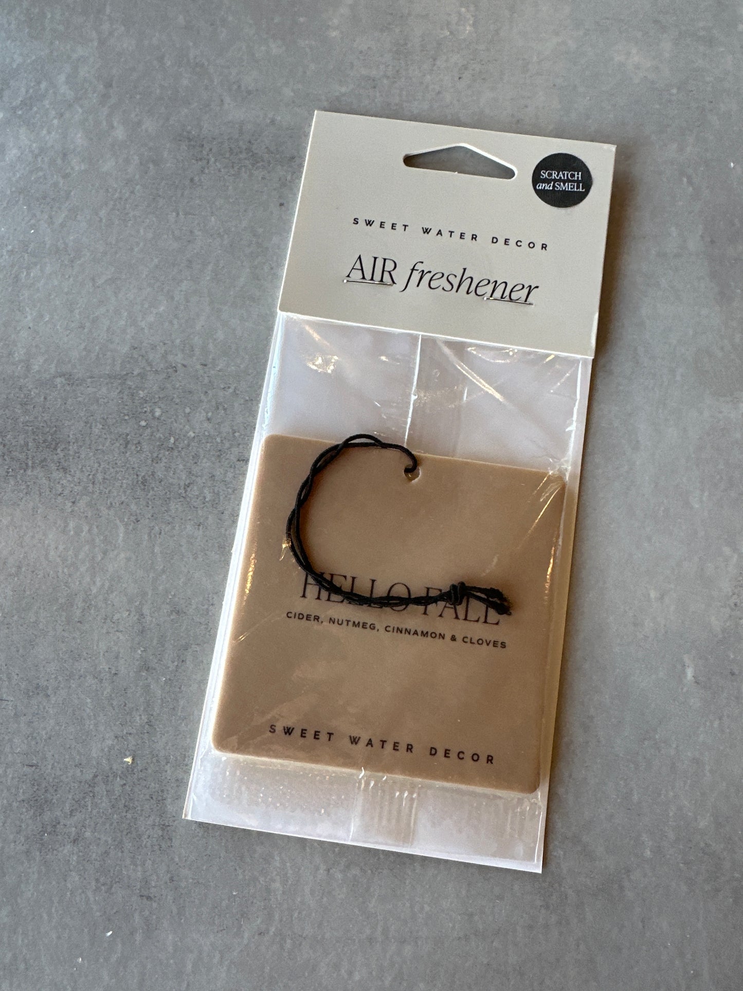 hello fall freshener