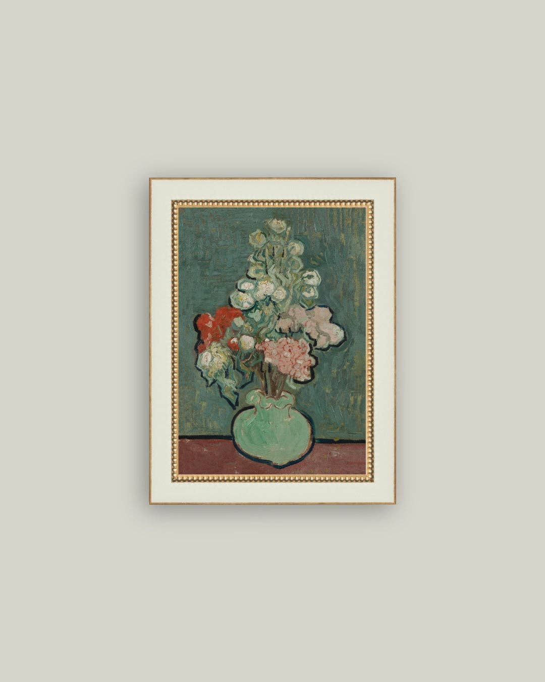 Green Vase Framed Art