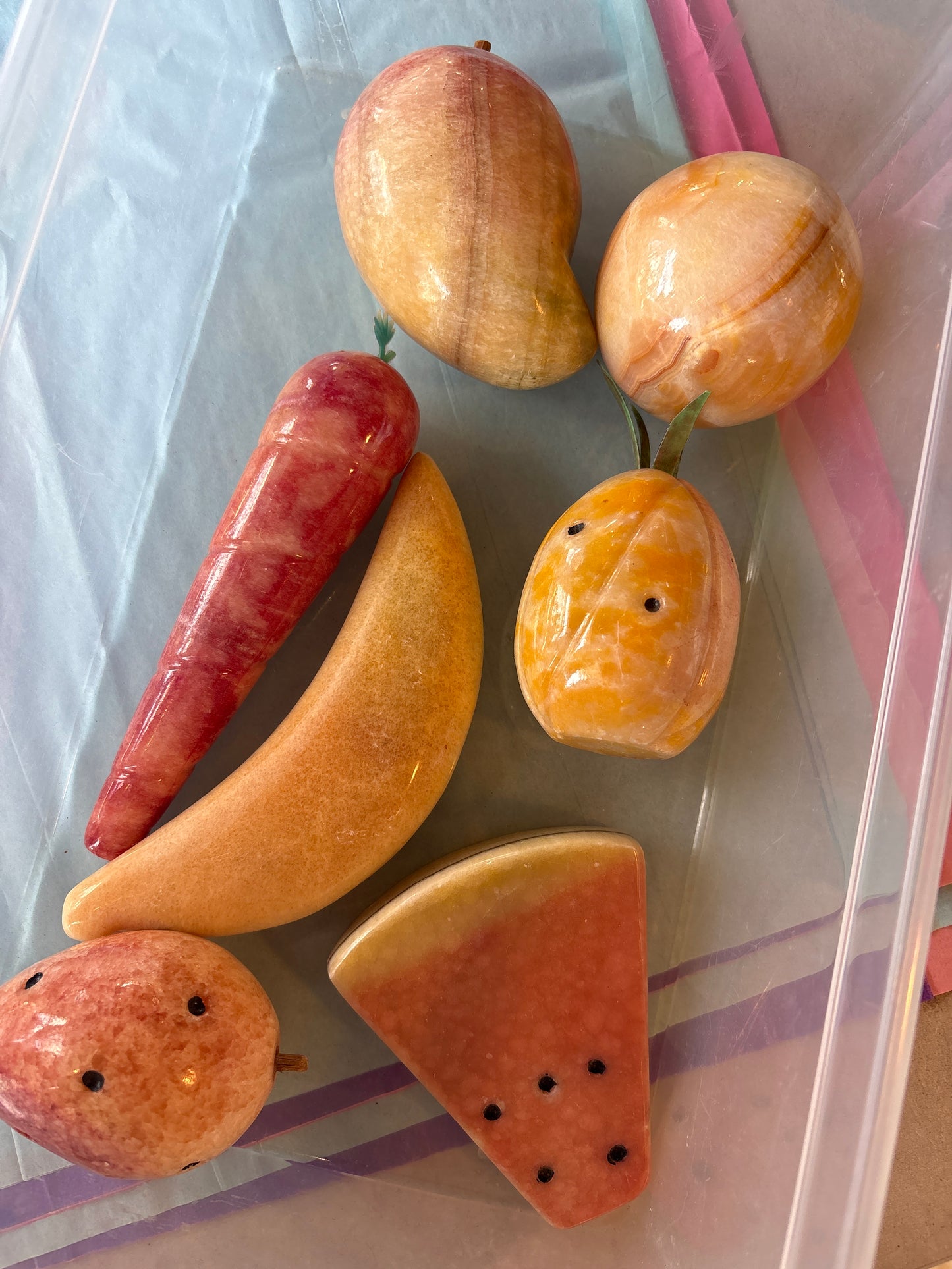 Marble Fruit Set