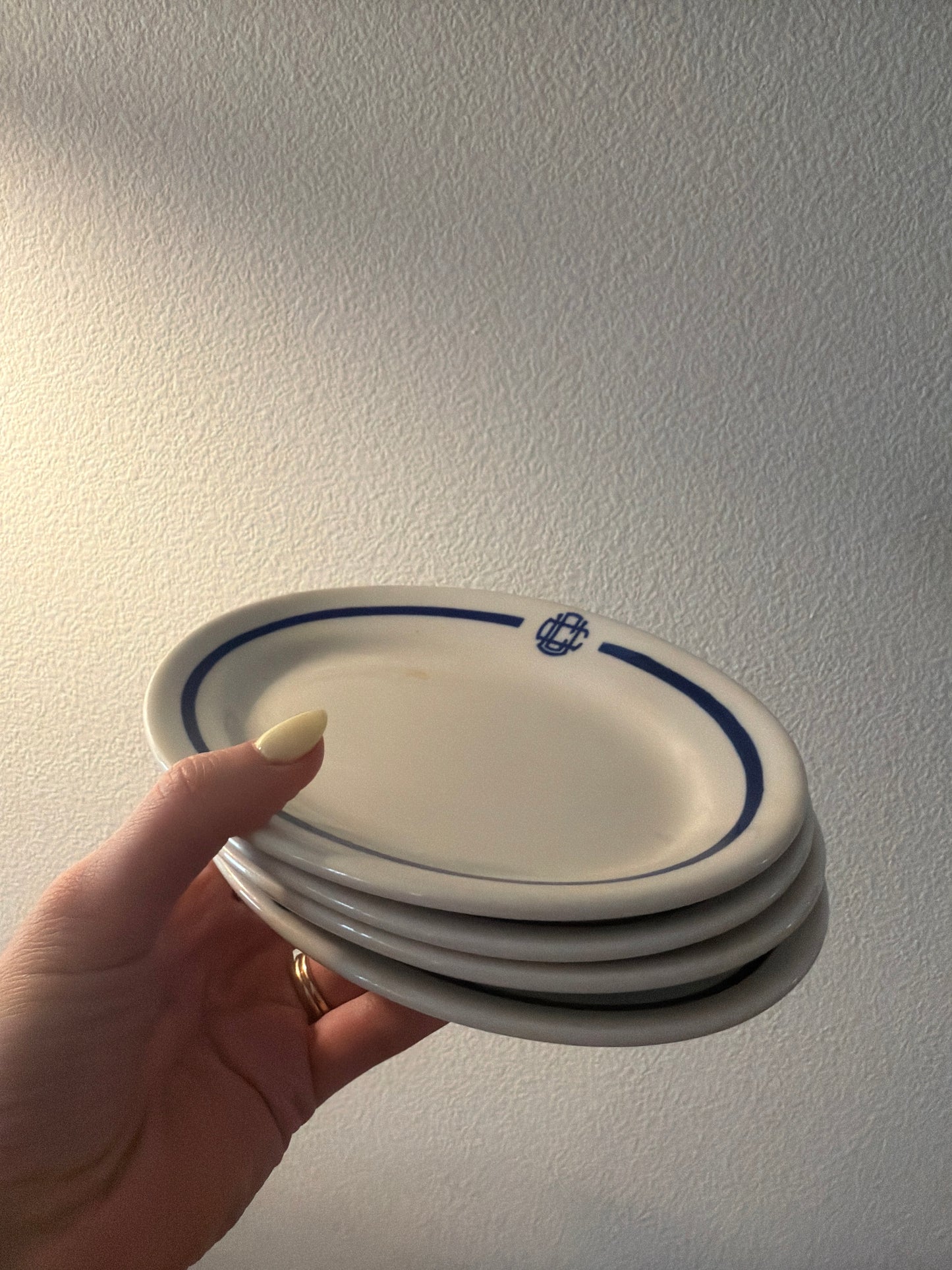 set of four plates