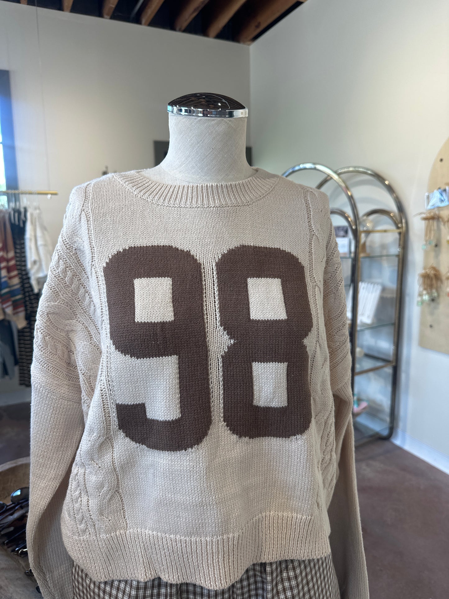 98 pullover sweater