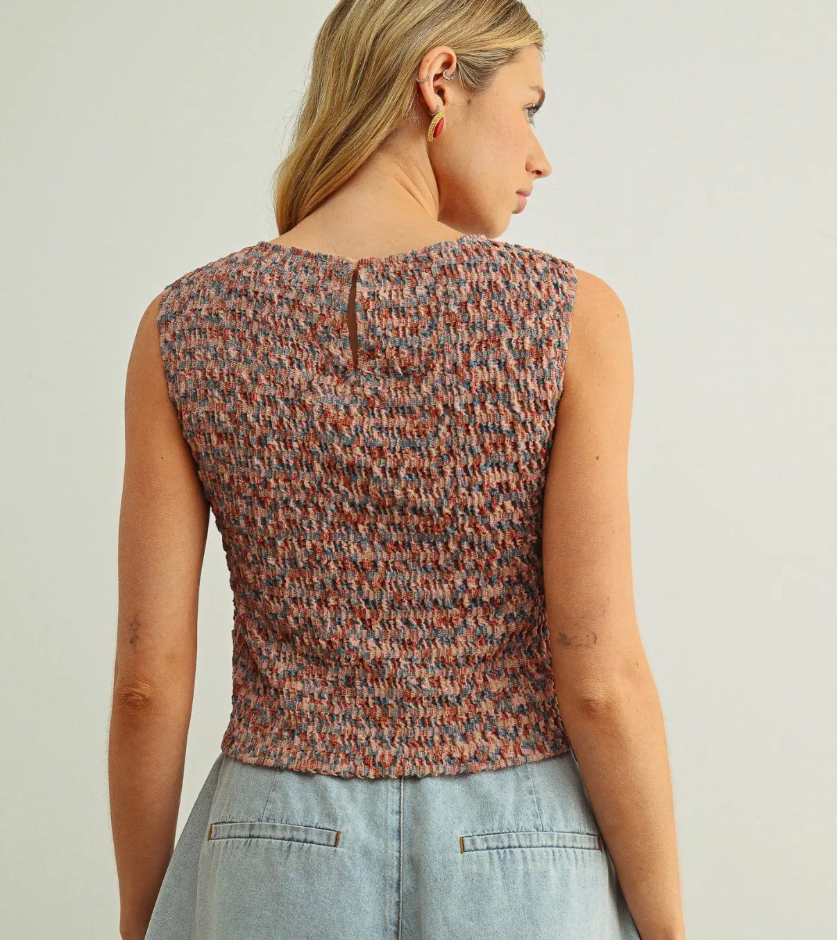 confetti sunset tank