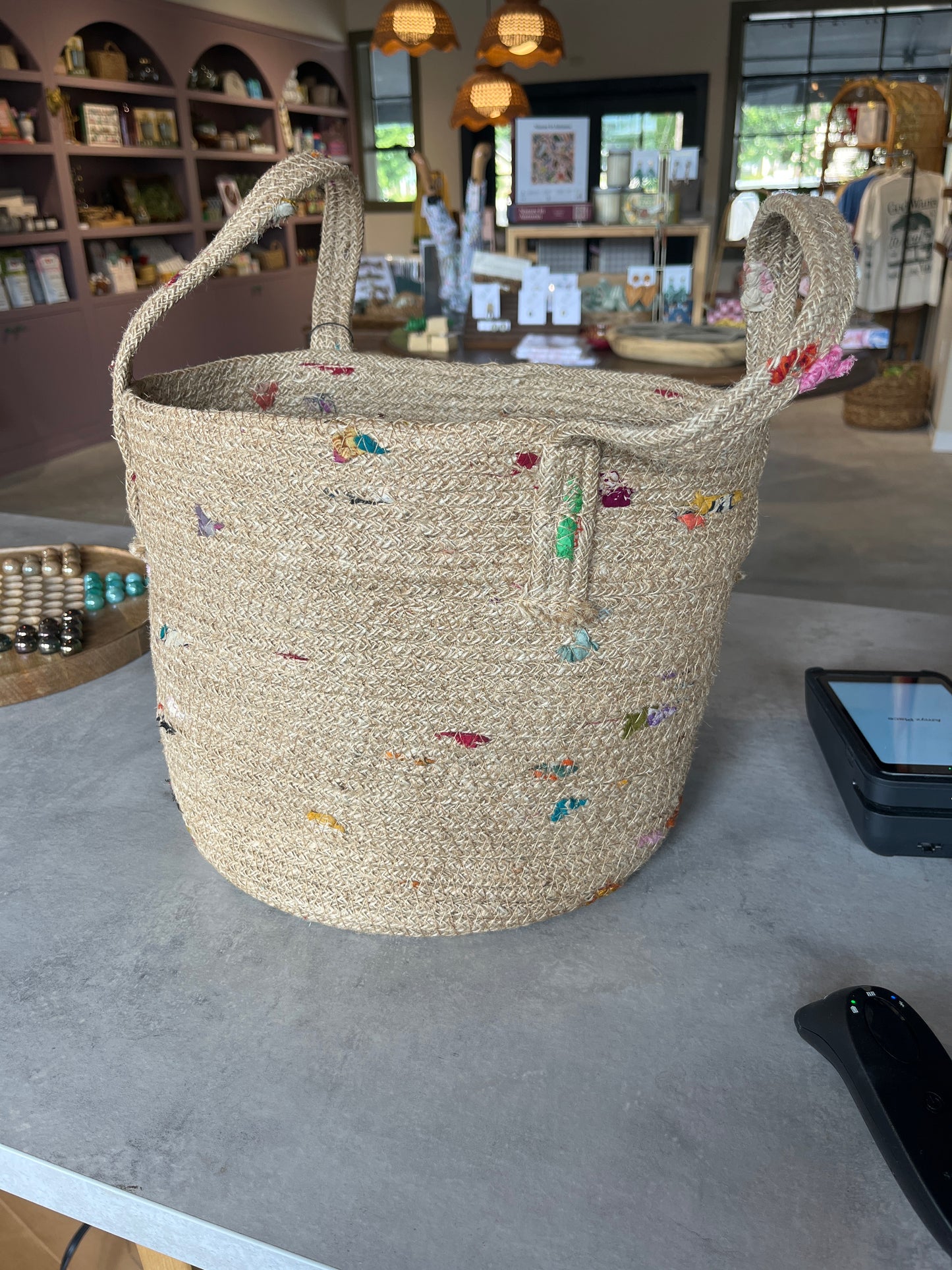 Jute basket