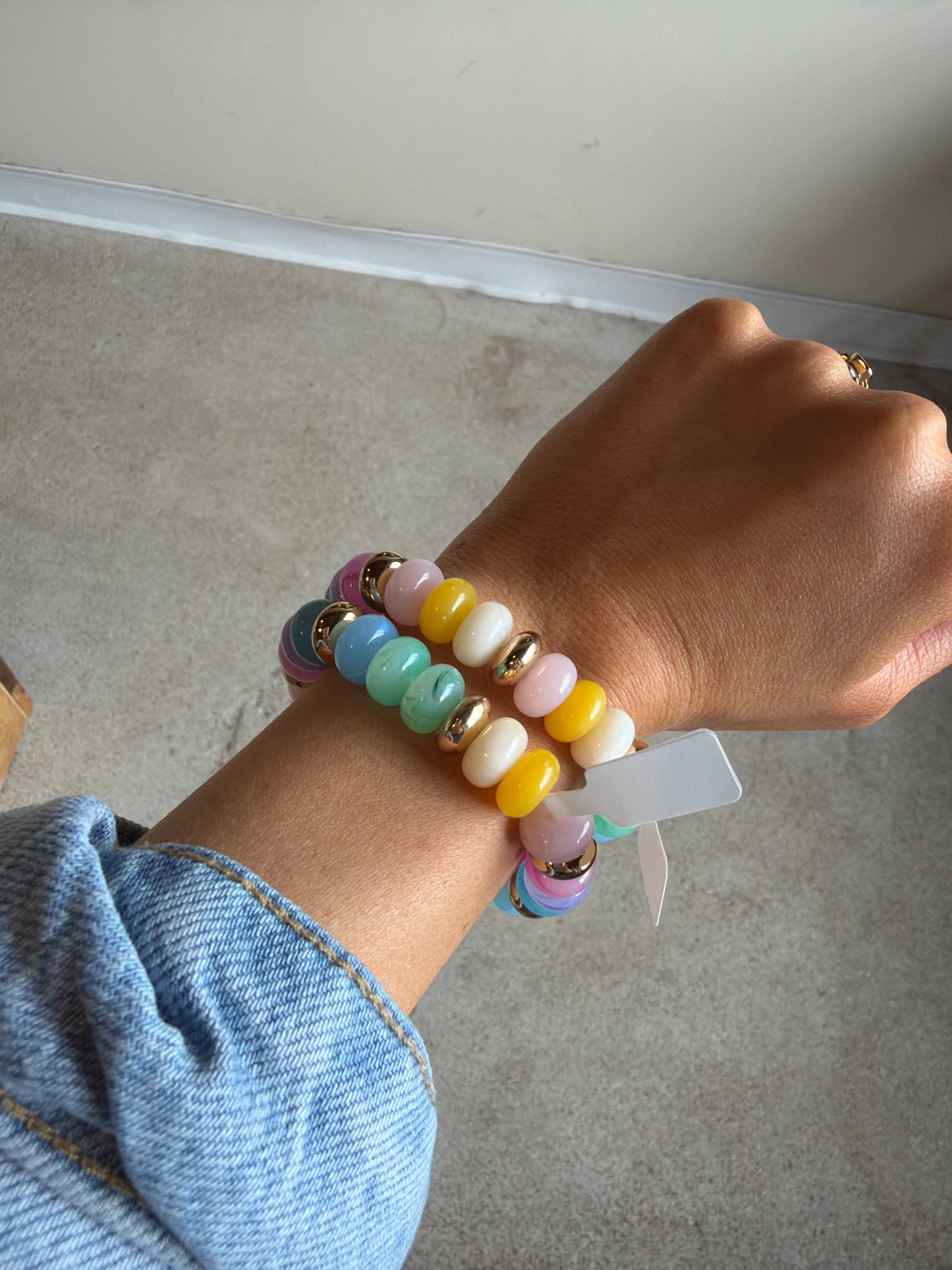 chunky beaded bracelets