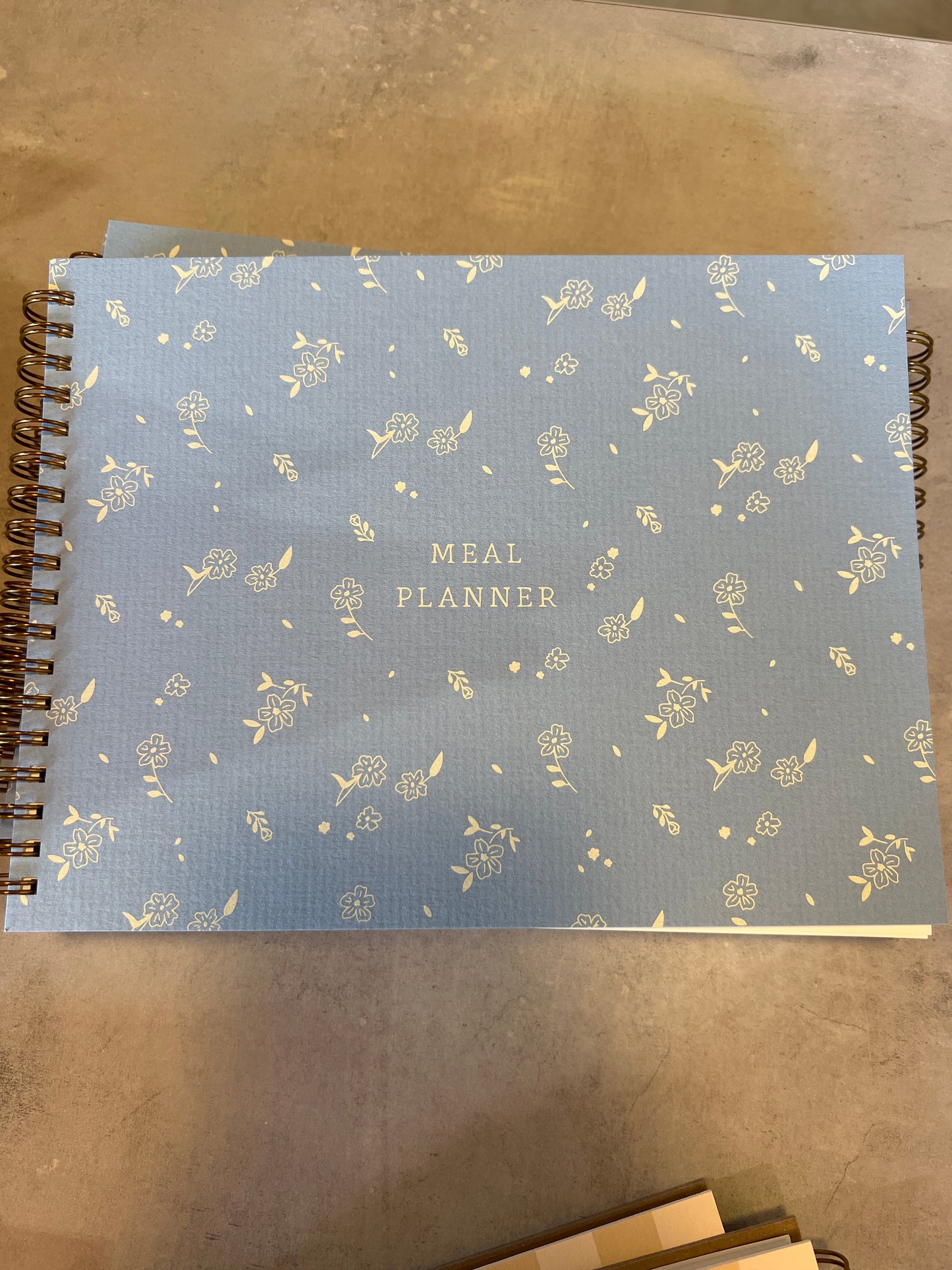 Meal Planner Book