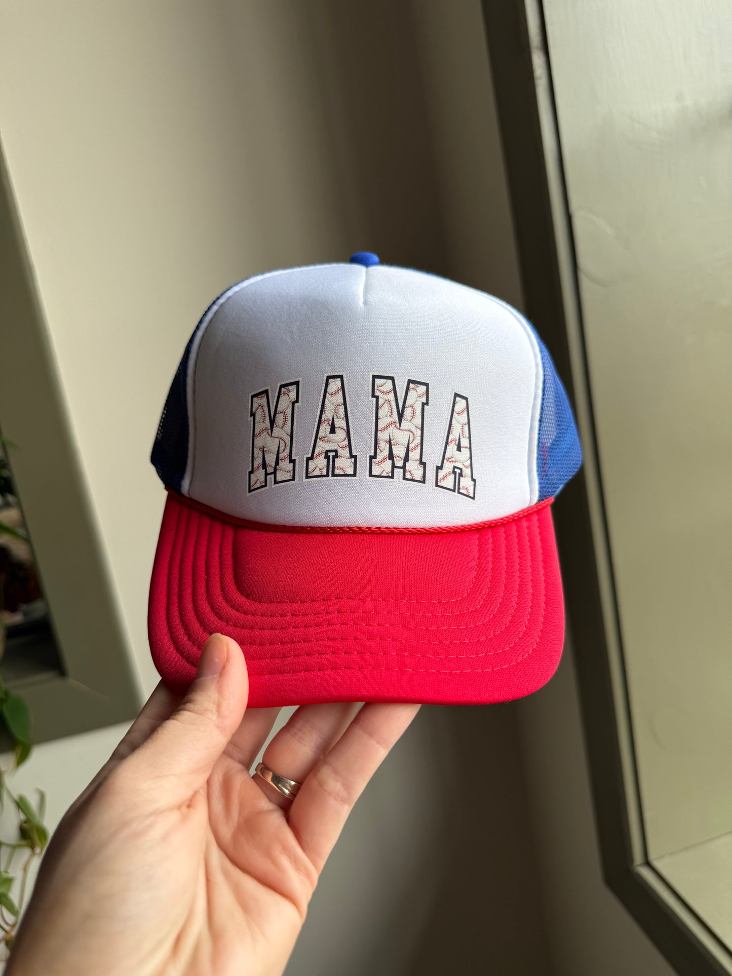 Baseball Mama Foam Hat