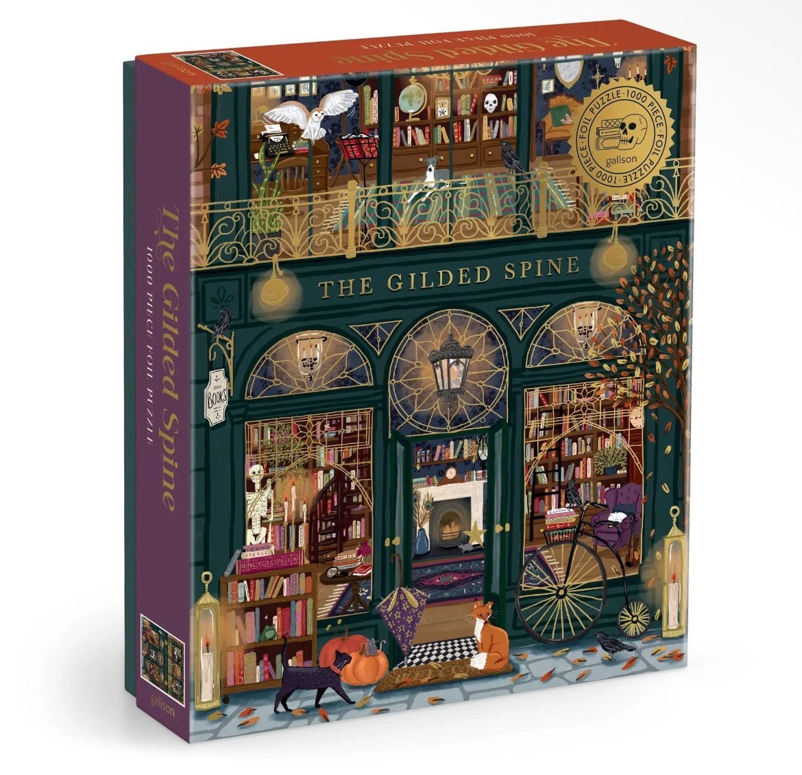 The Gilded Spine Puzzle