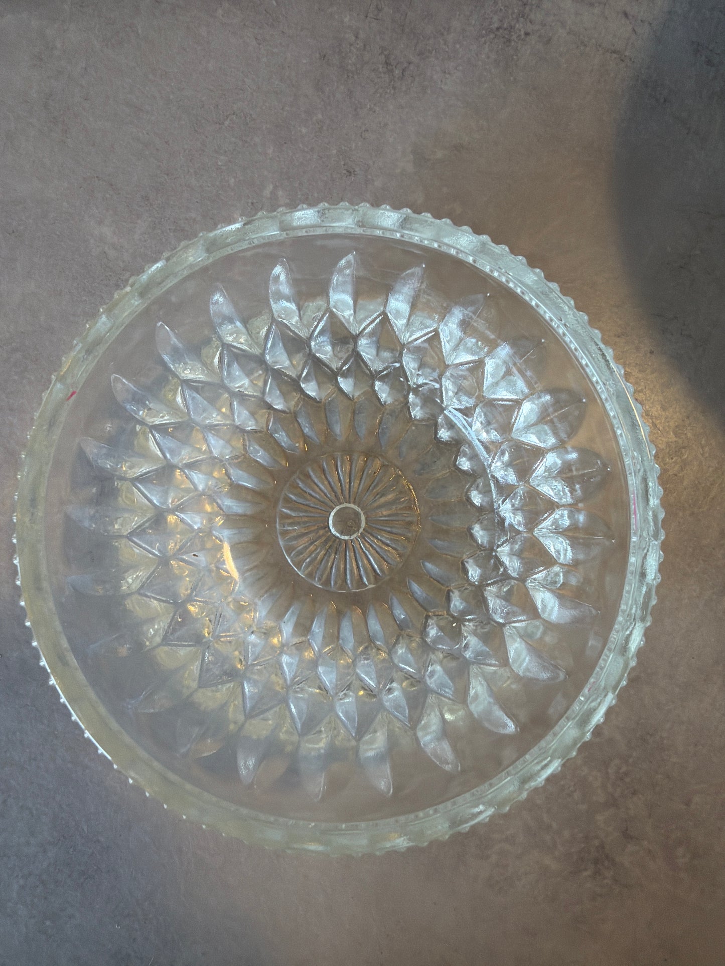 crystal bowl