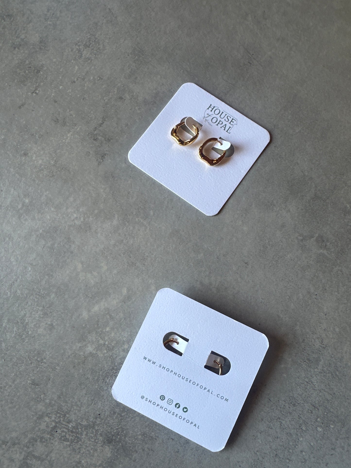 gold Huggies