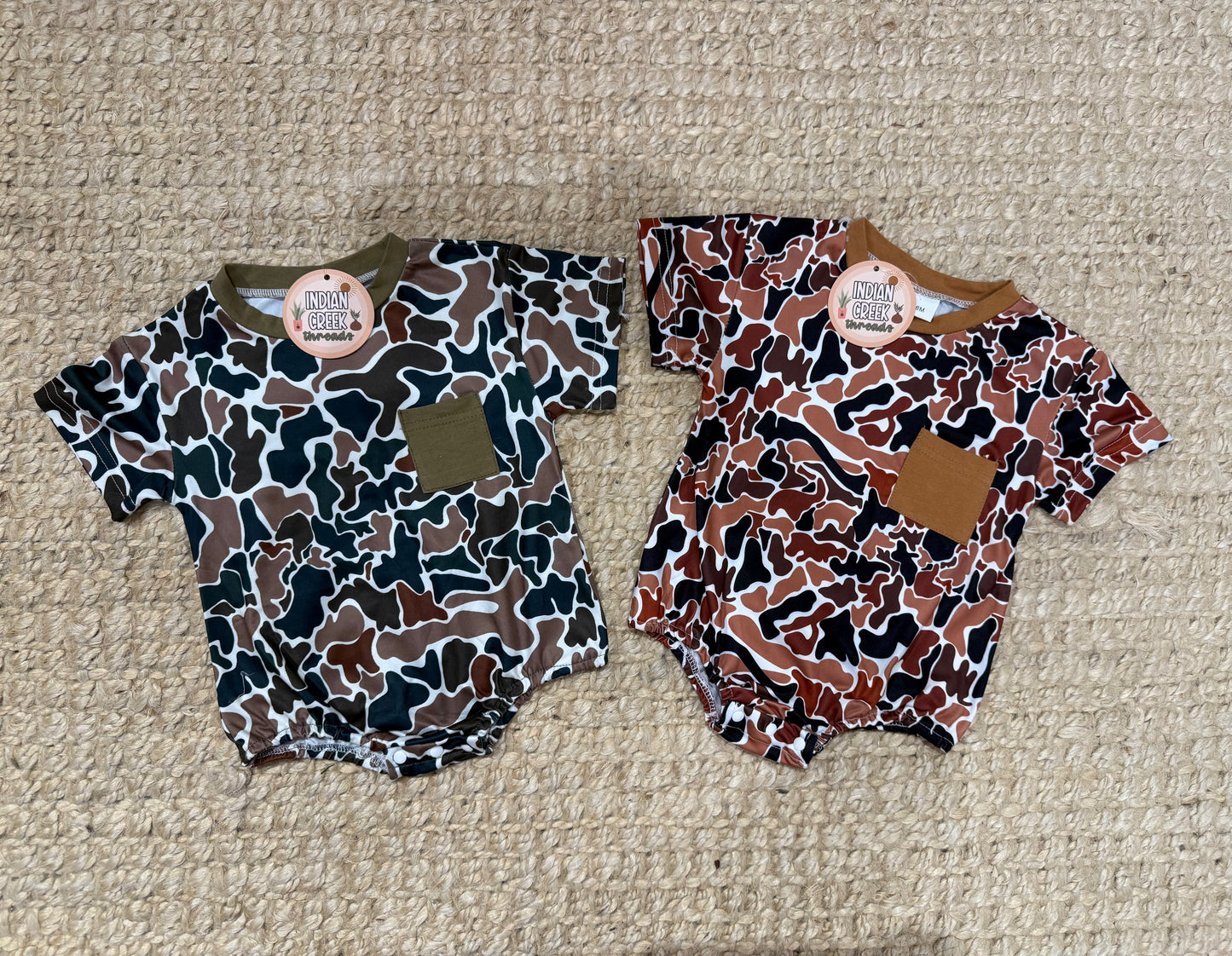 Camo Pocket Onesie