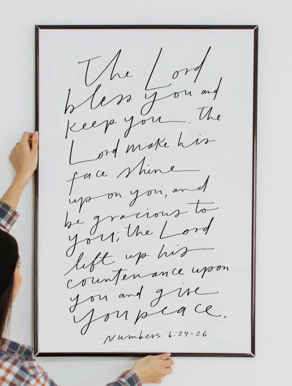 Lord Bless Print