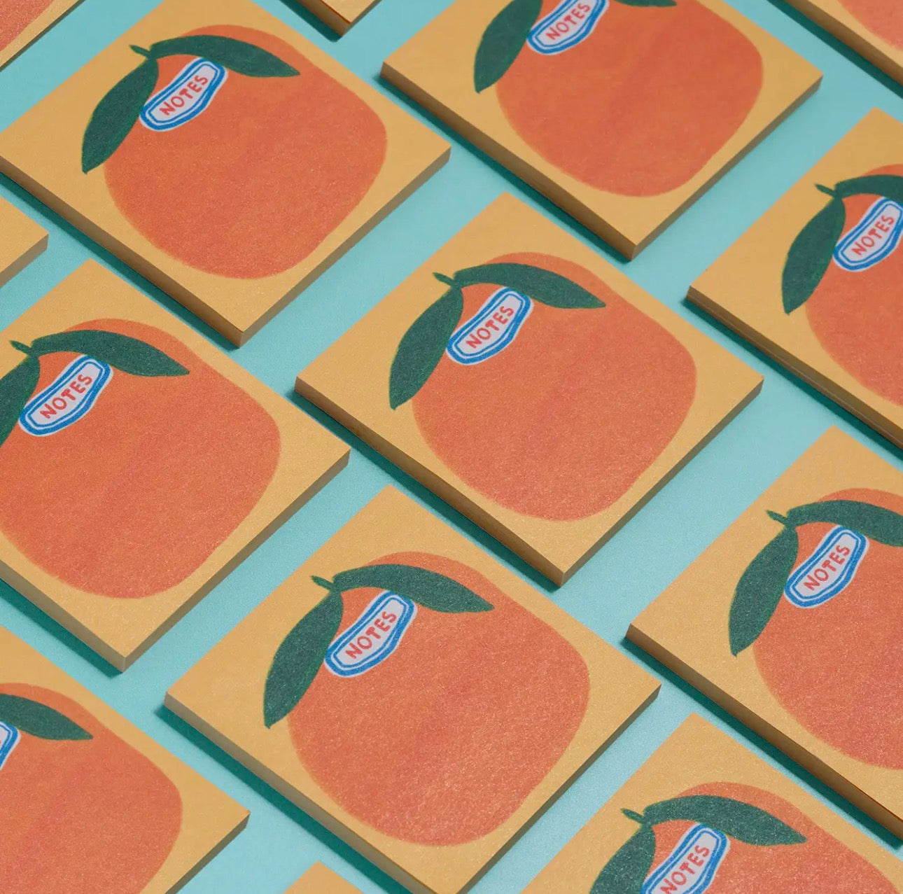 Orange Post It Notes
