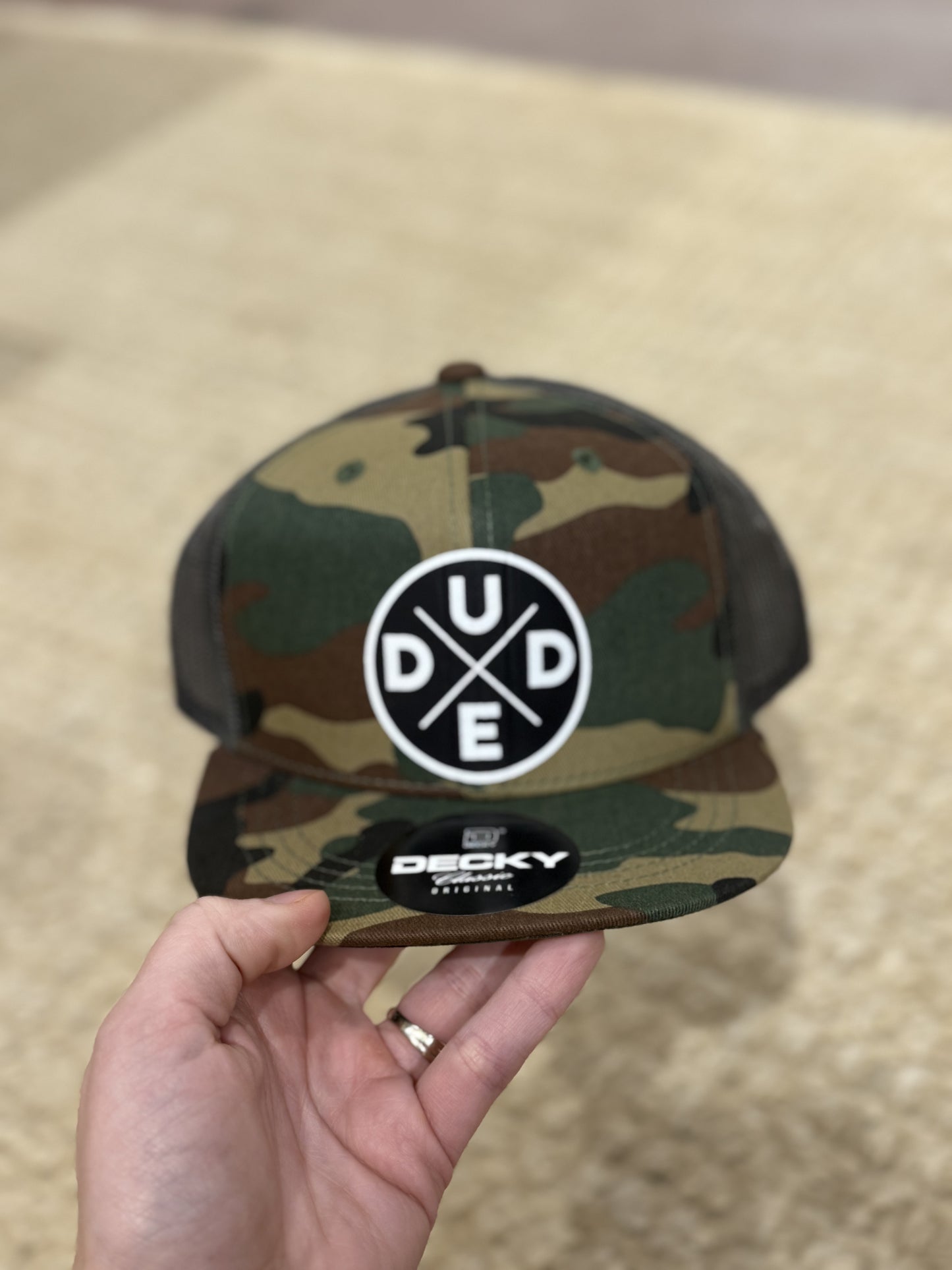 Youth Camo Dude Hat