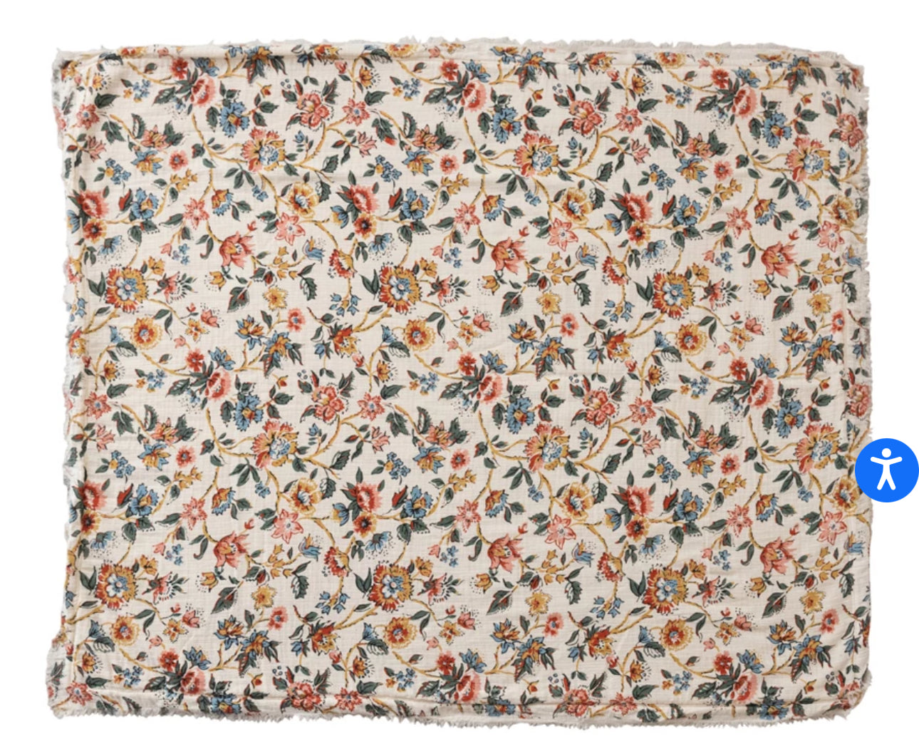 Flower Sherpa Throw