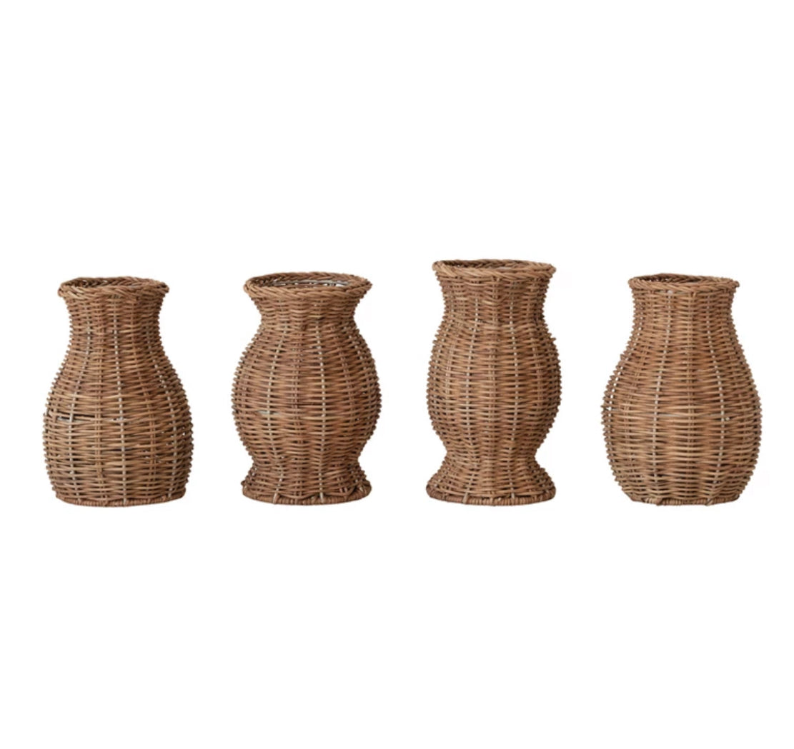 Rattan Vase