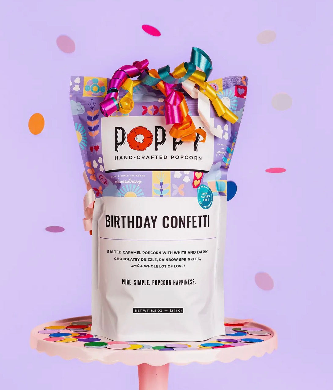 Poppy Birthday Confetti