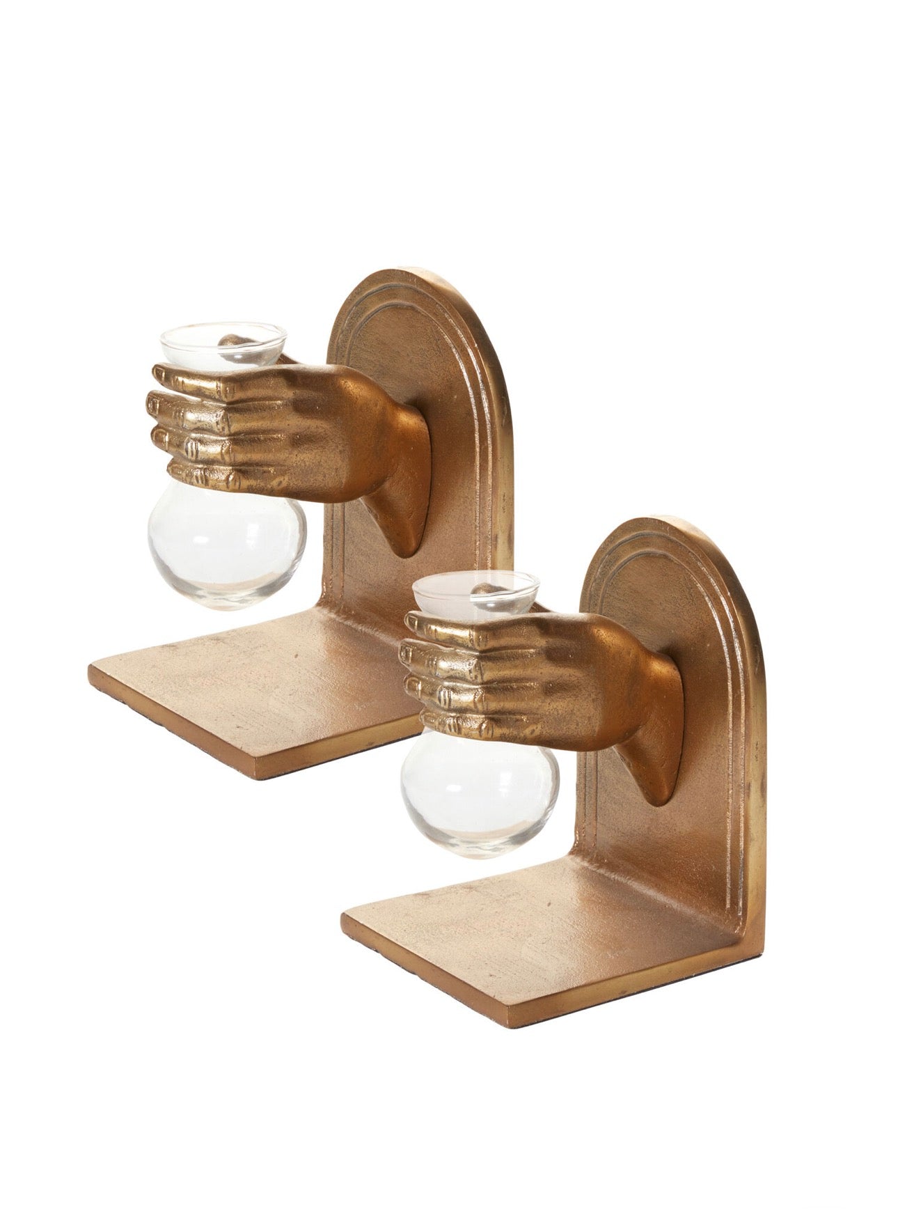 Hand Bud Vase Bookend