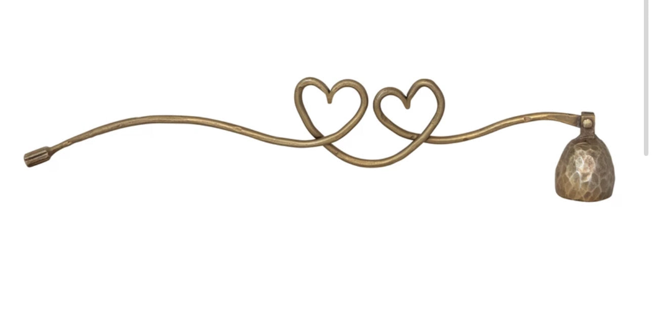 Heart Handle Candle Snuffer