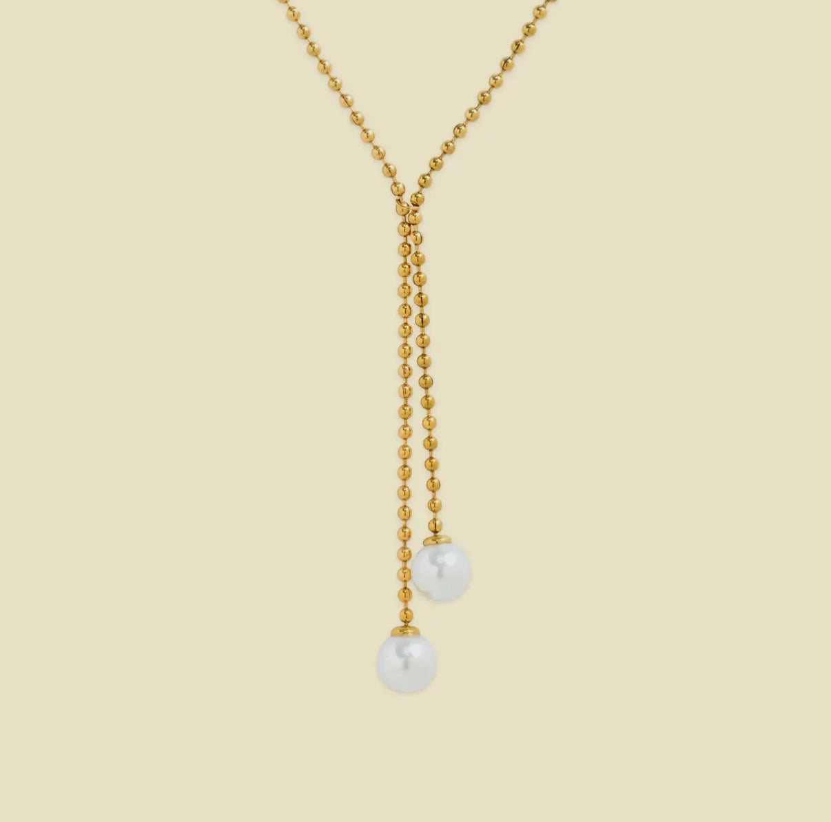 pearl chain necklace