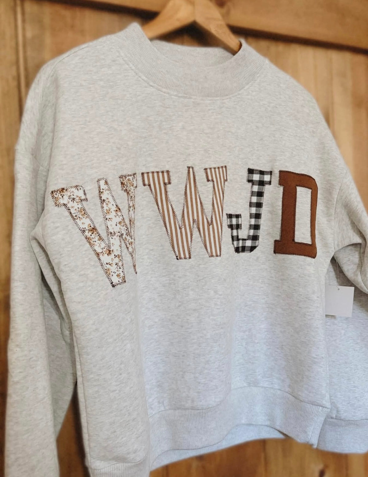 Mock Neck WWJD