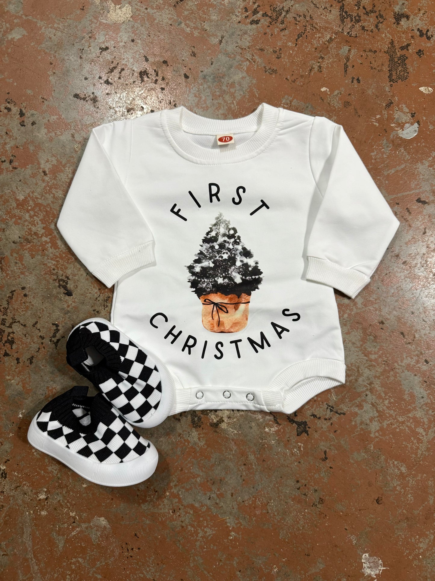 First Christmas Onesie