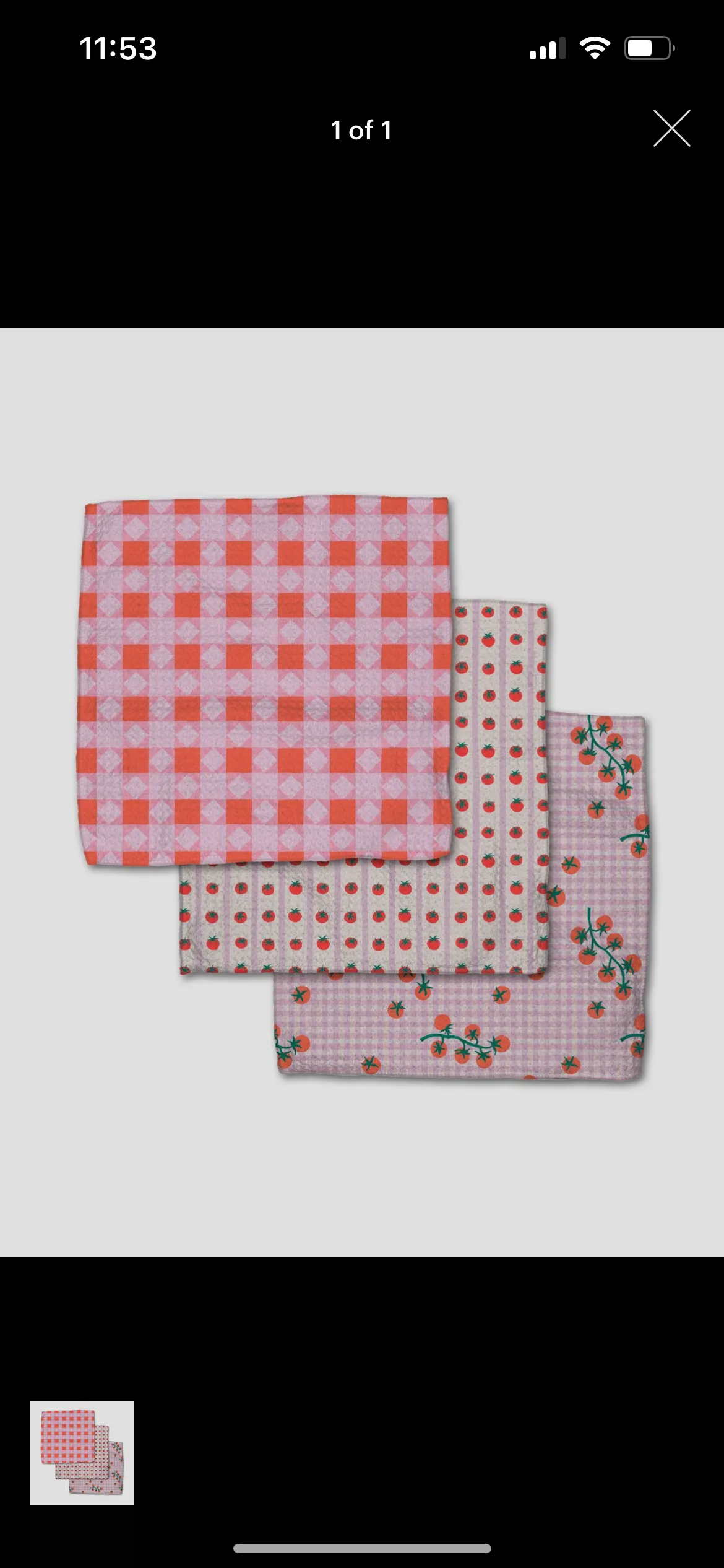 Geometry Dish Cloth Set