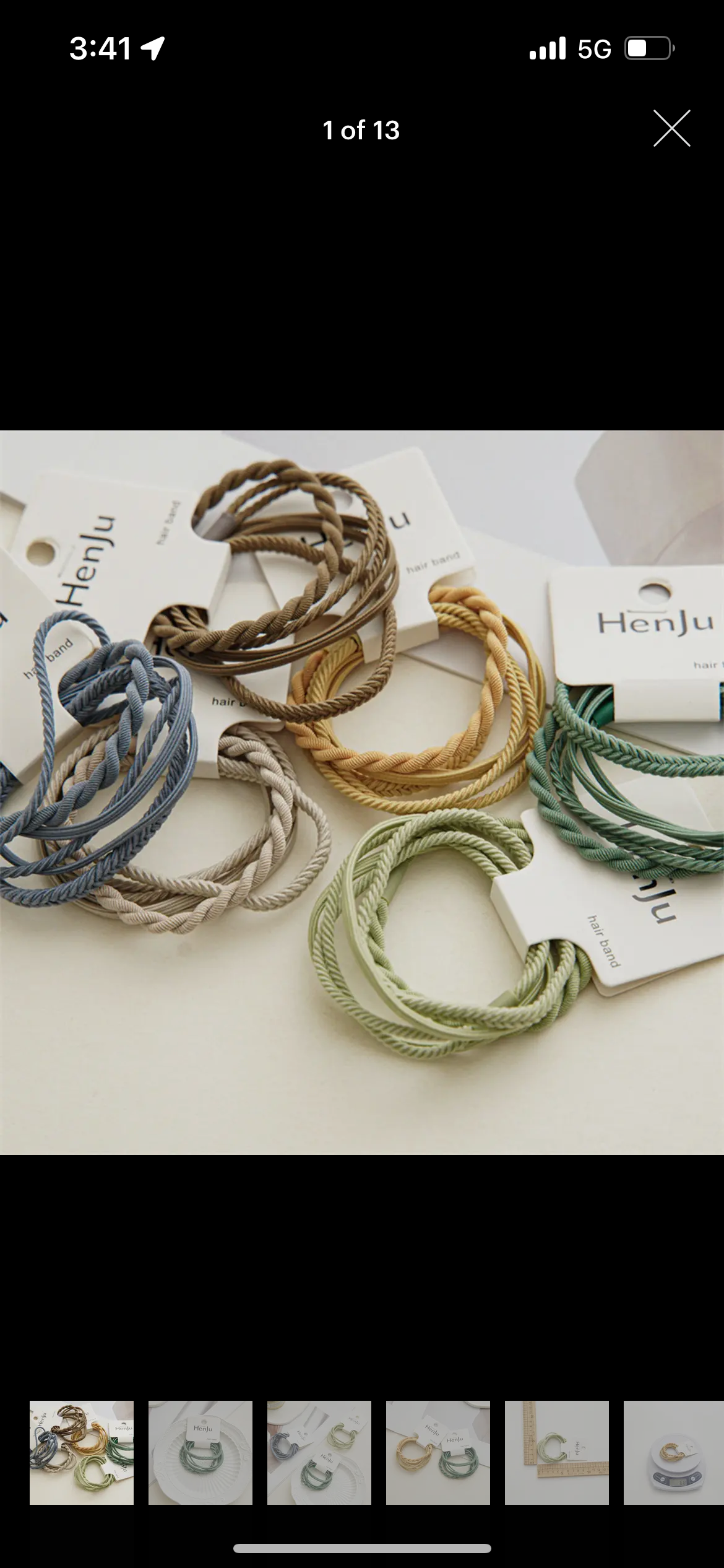 Simple Hair Tie Set