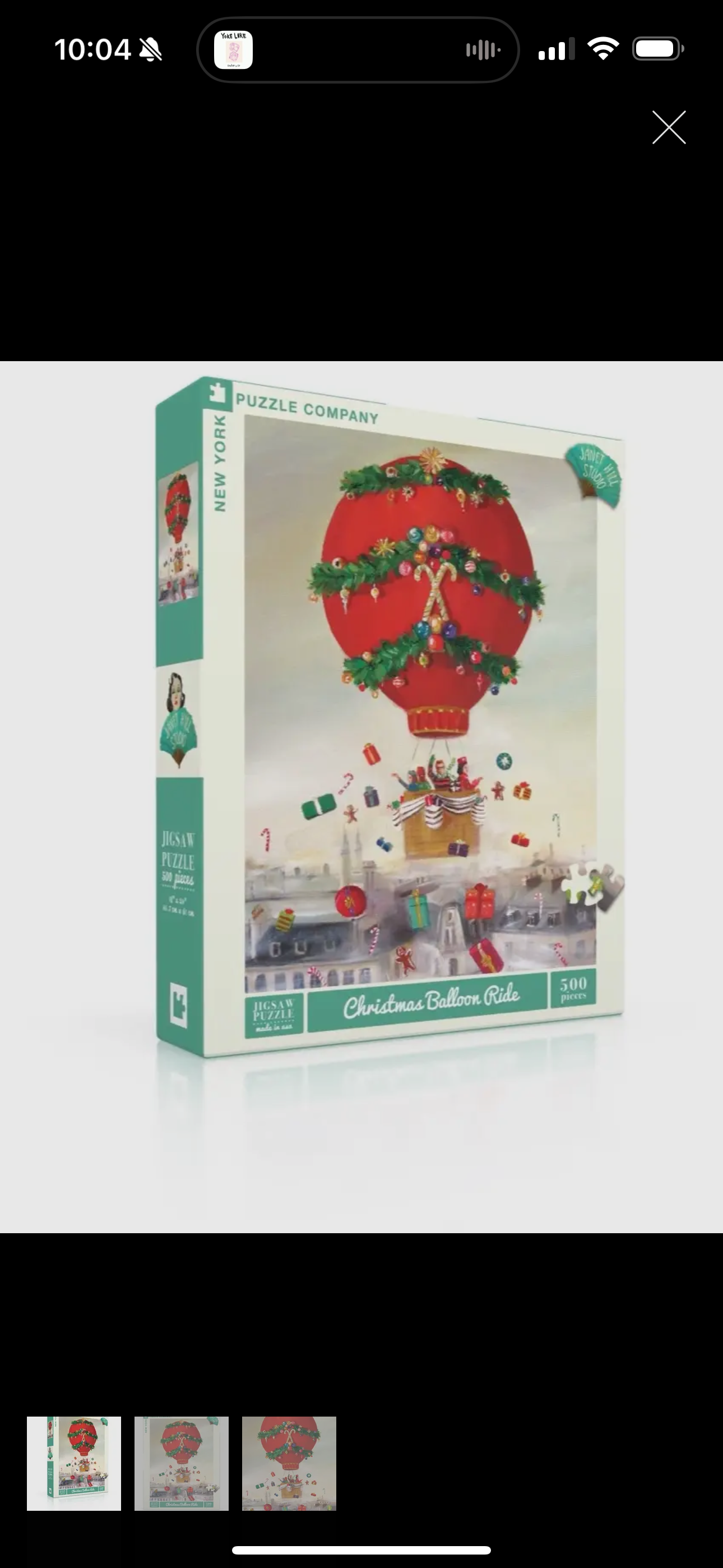 Christmas Balloon Ride
