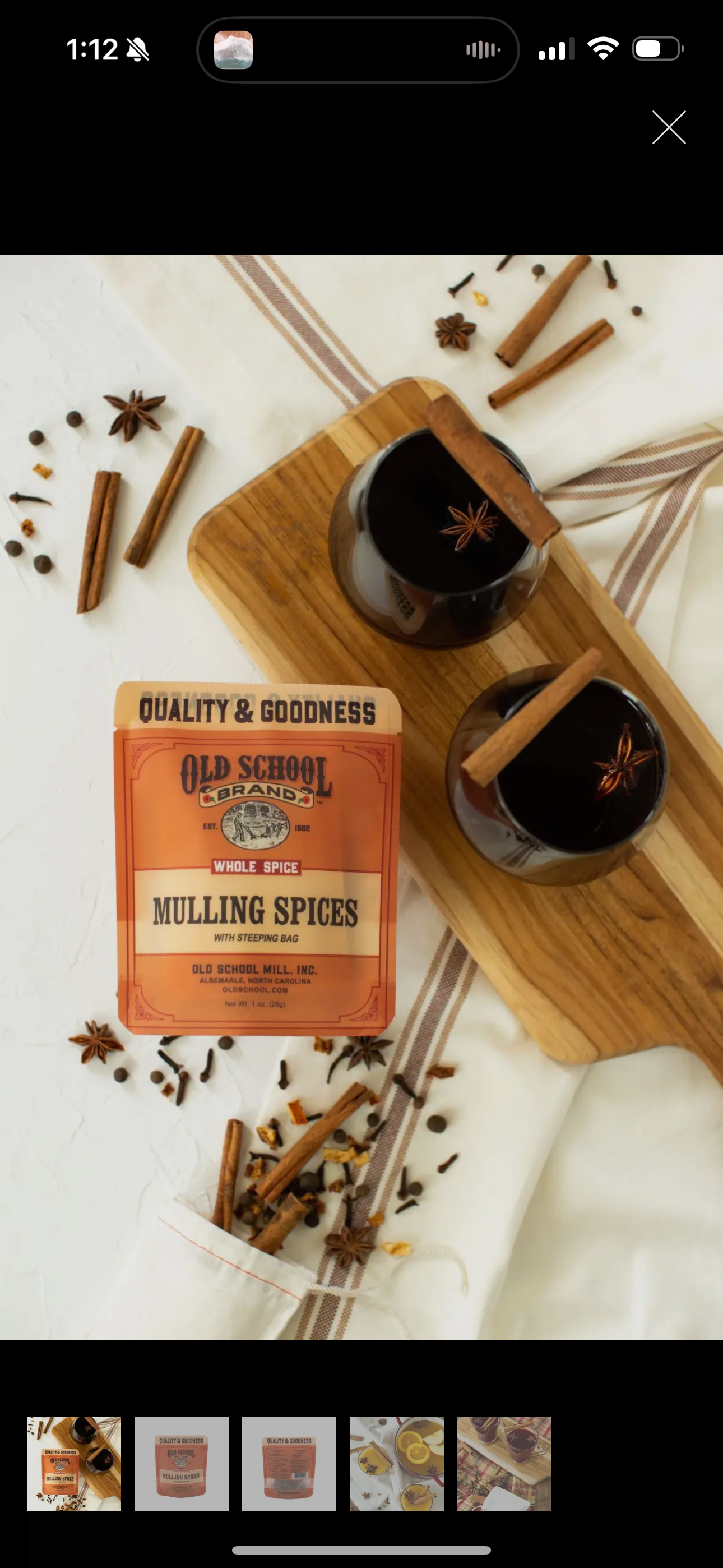 Mulling Spice Packet