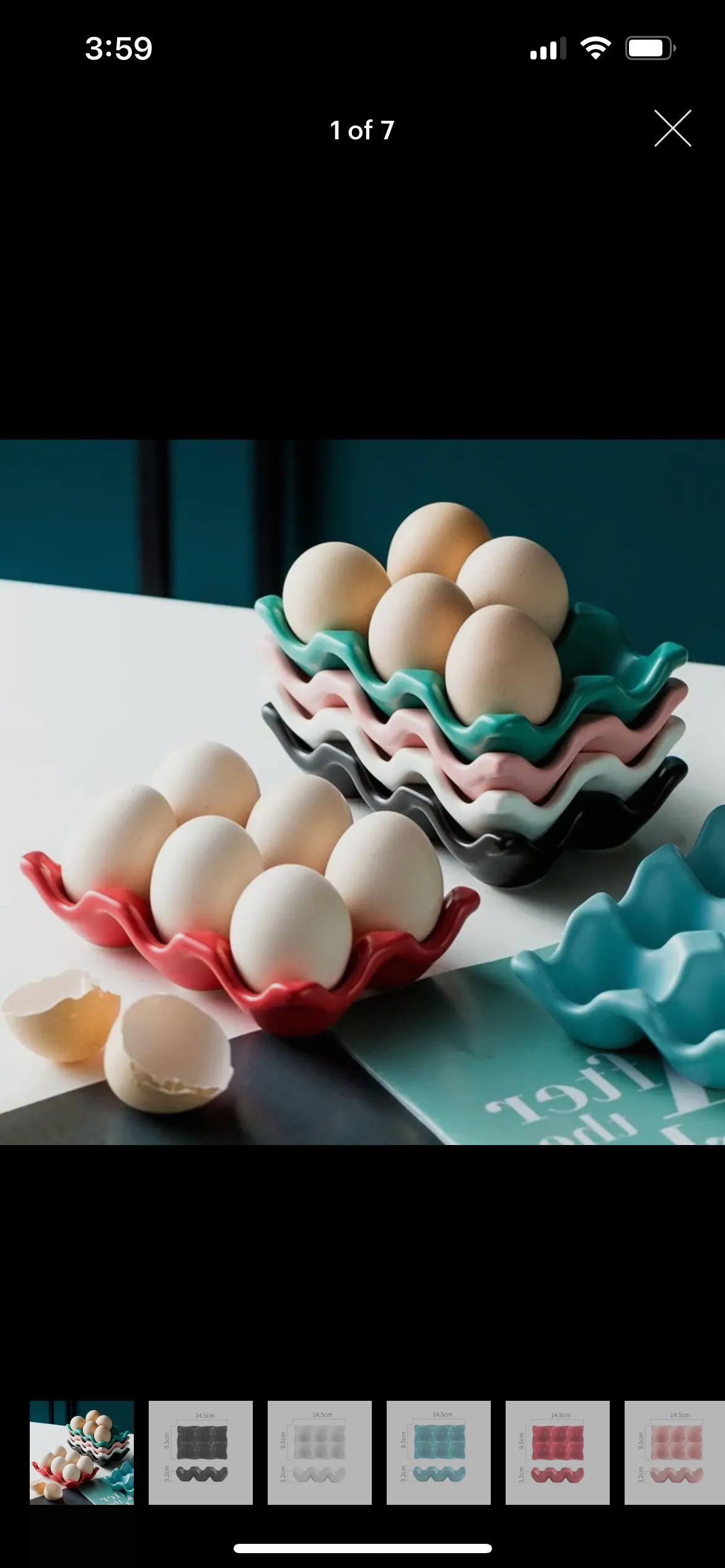 Colorful Egg Holder