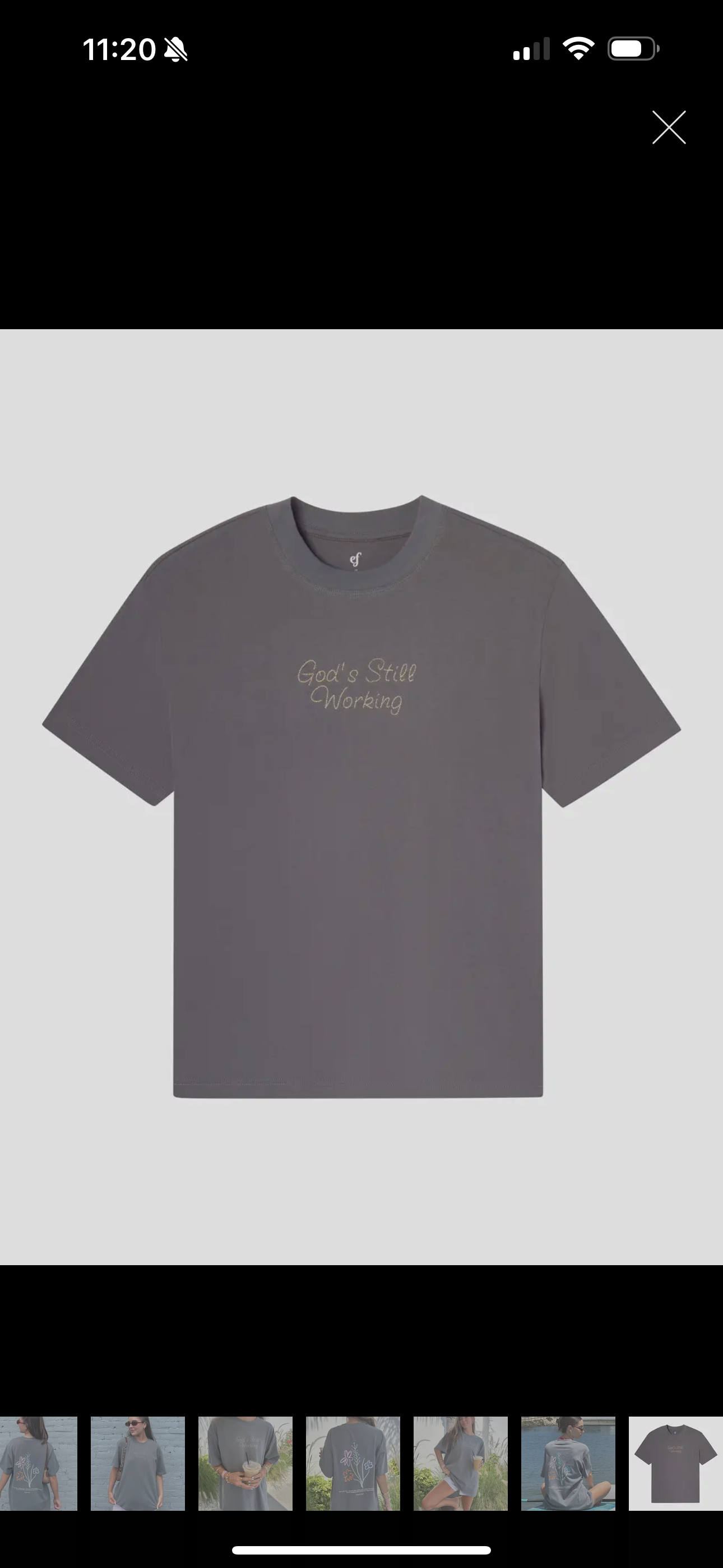 Gods Still Working Tee