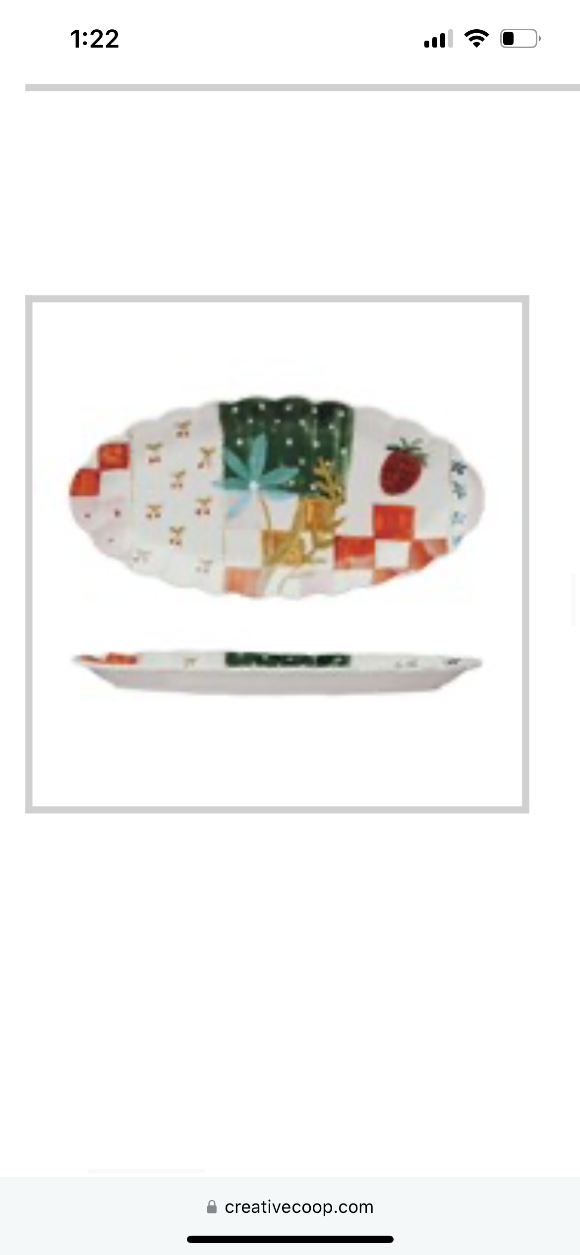 Quilted Platter