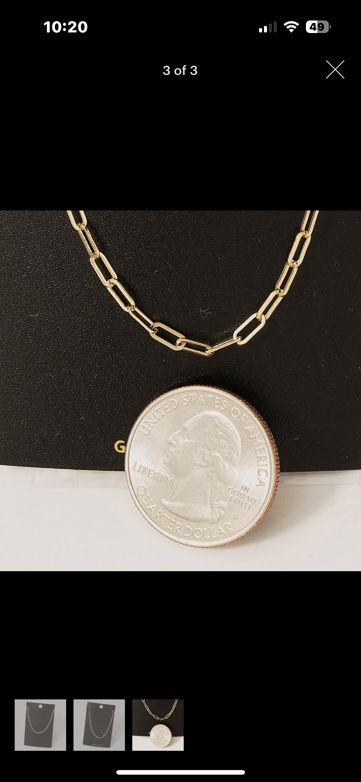 Silver Chain Necklace