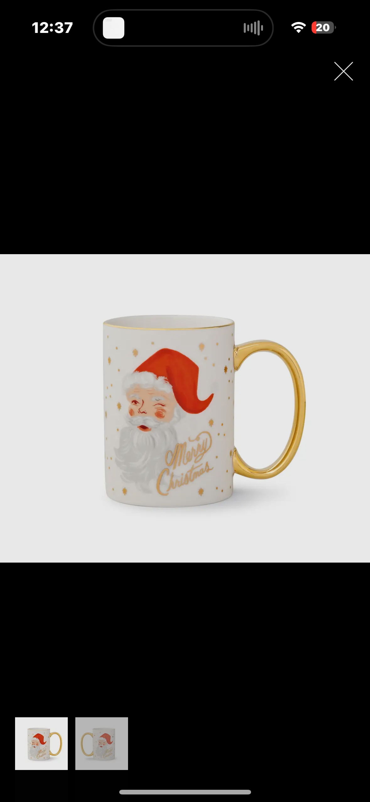 Santa mug