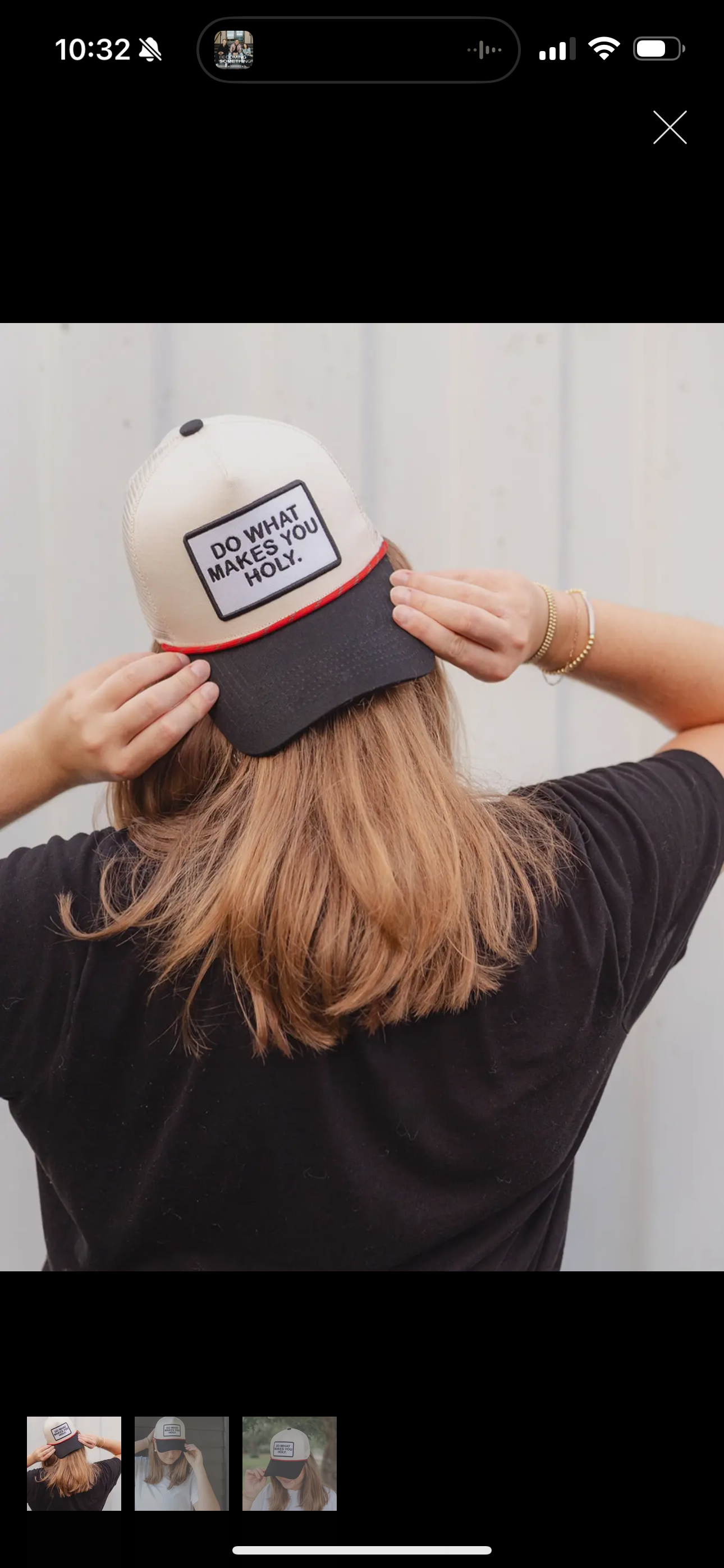 Do What Makes You Holy Hat