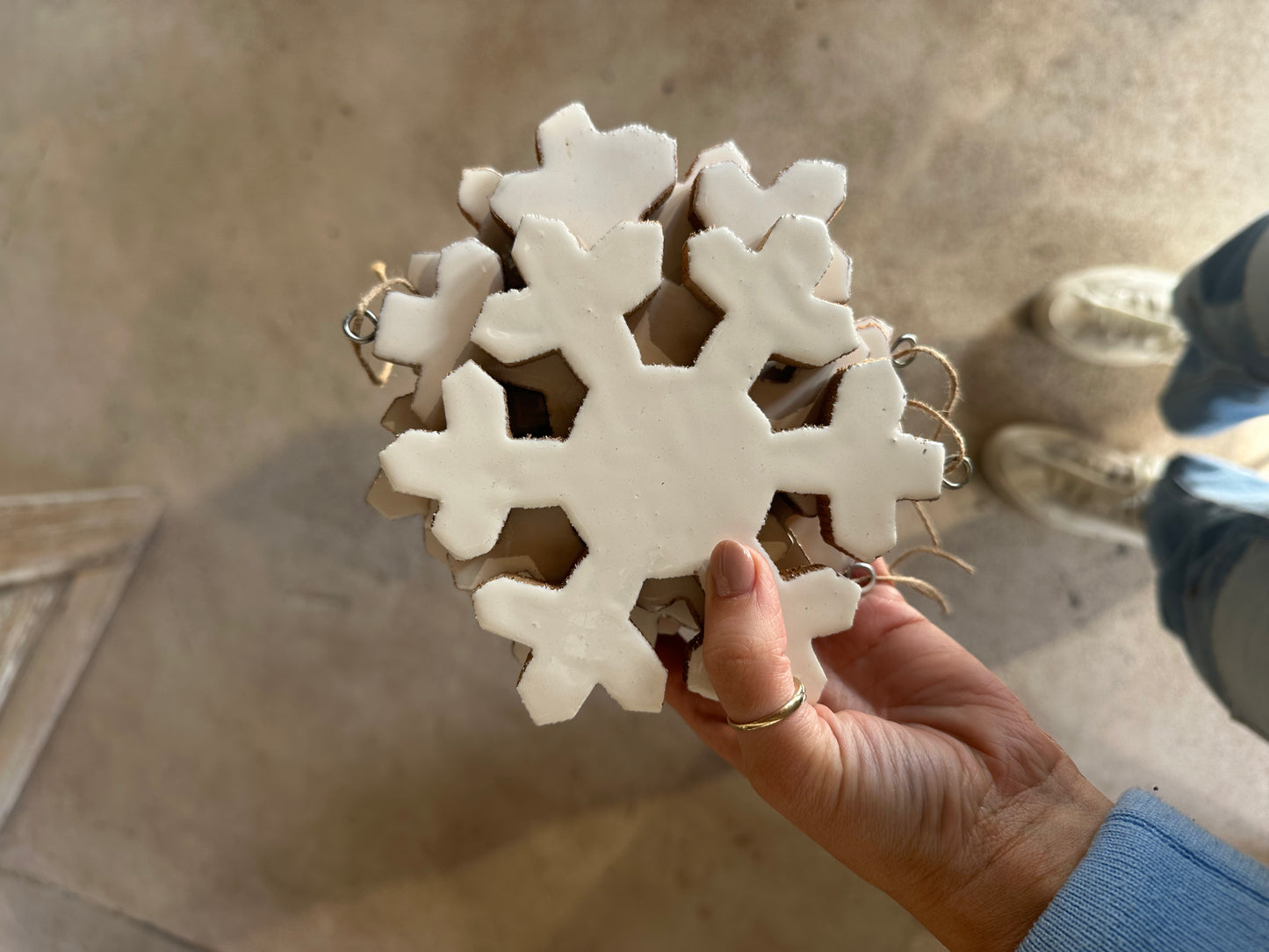 snowflake ornaments