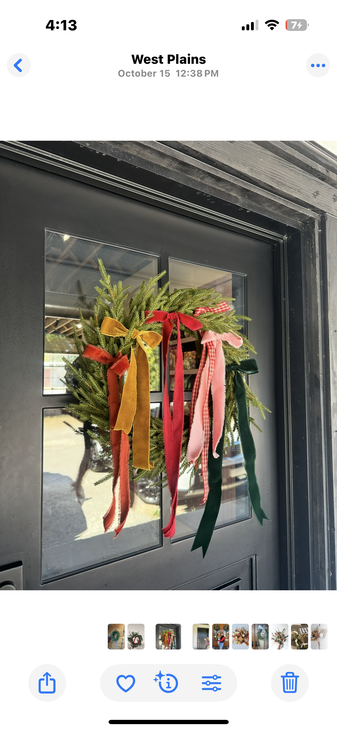 bow wreath