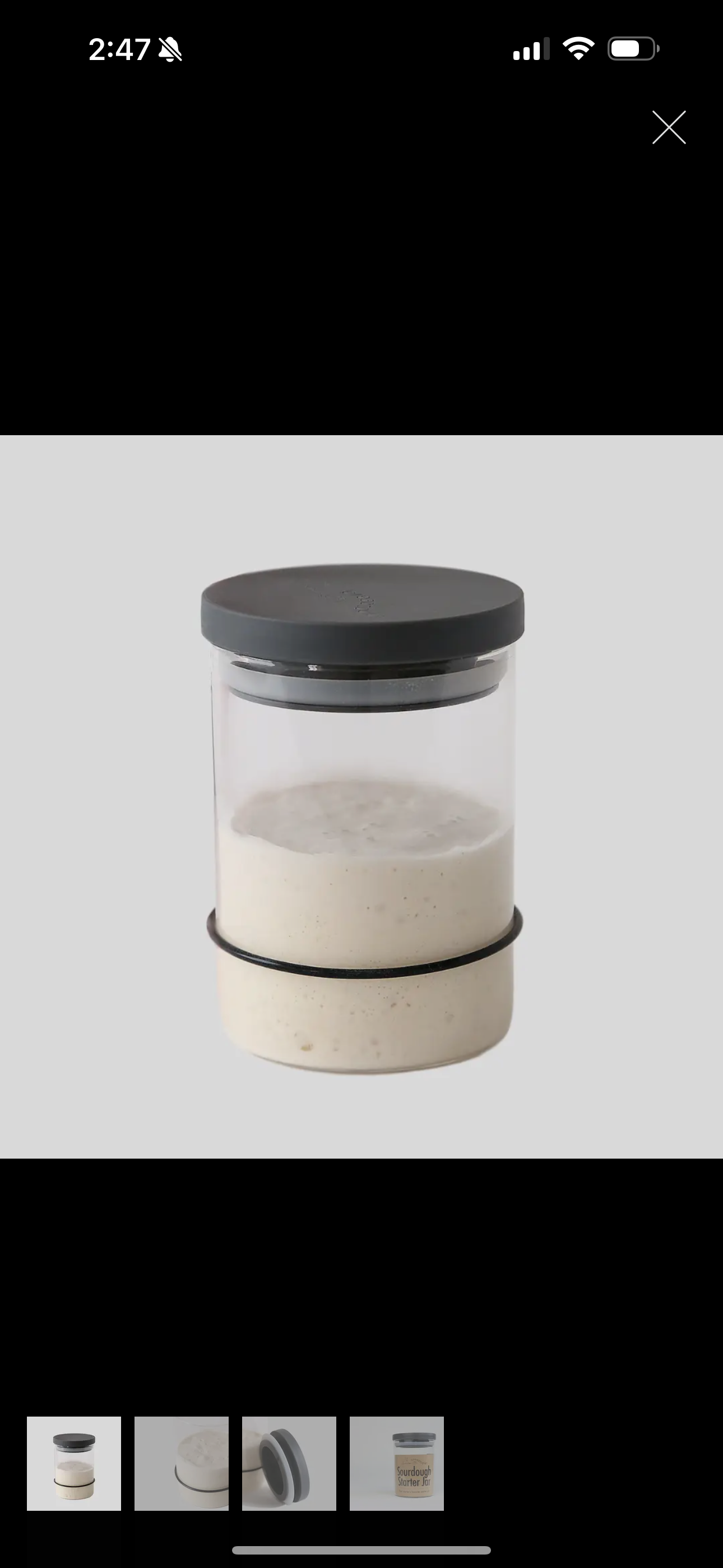 Sourdough Starter Jar