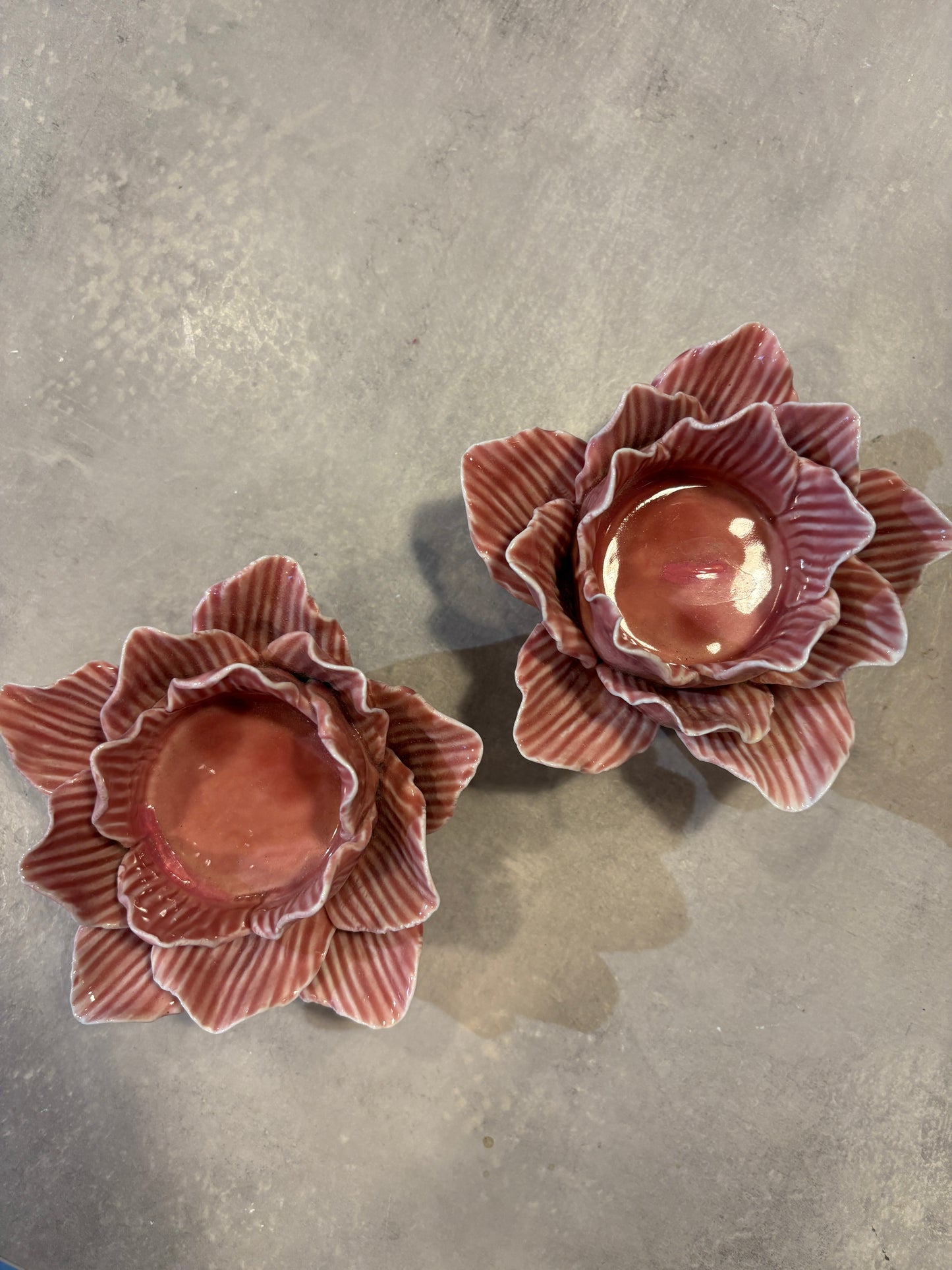 Flower Tea Light Holder