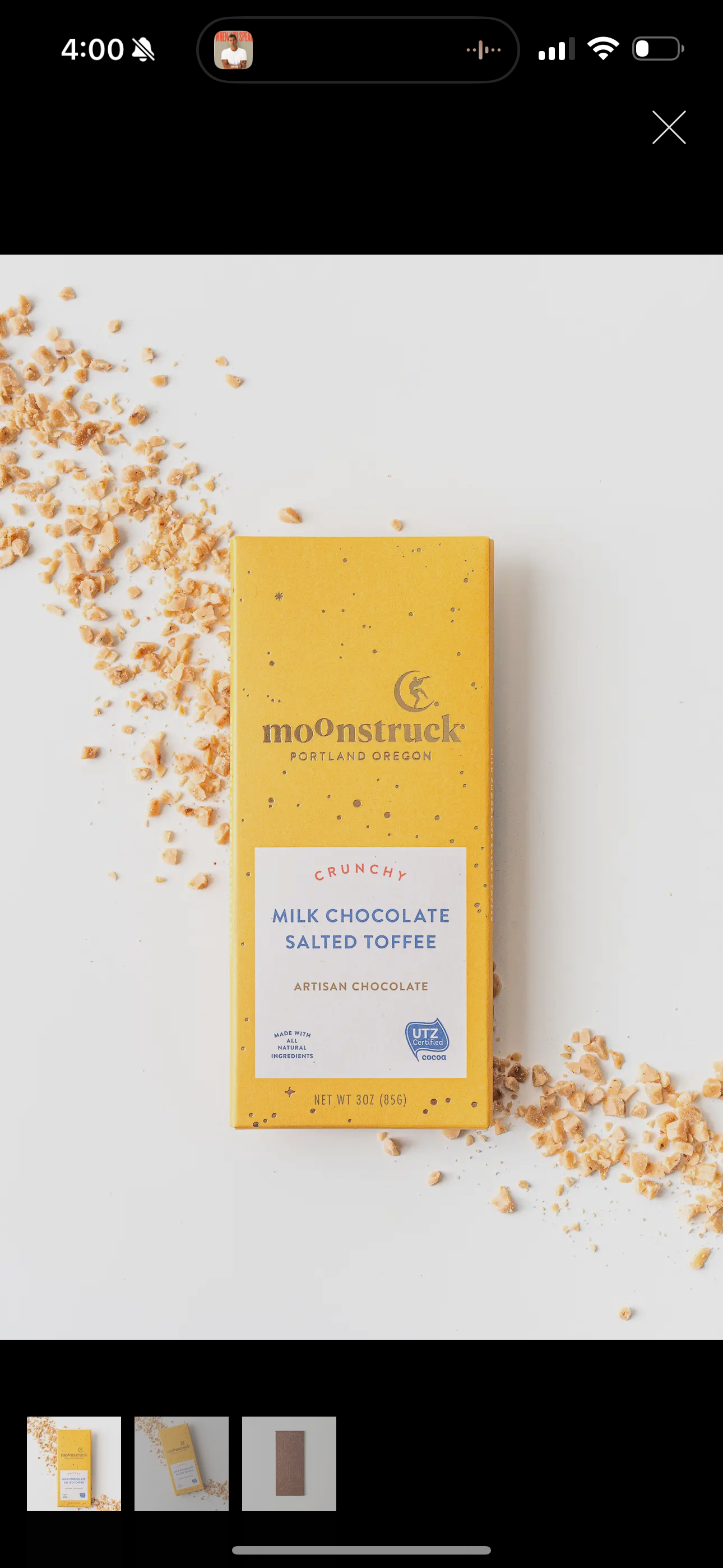 Moonstruck Chocolate Bar