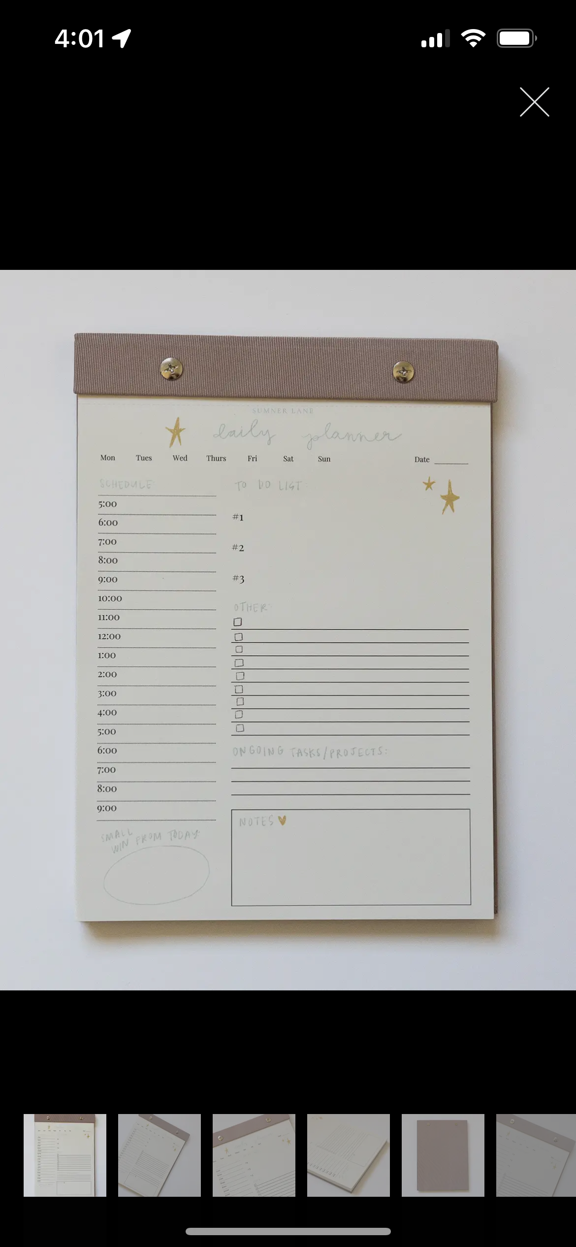 Daily Planner
