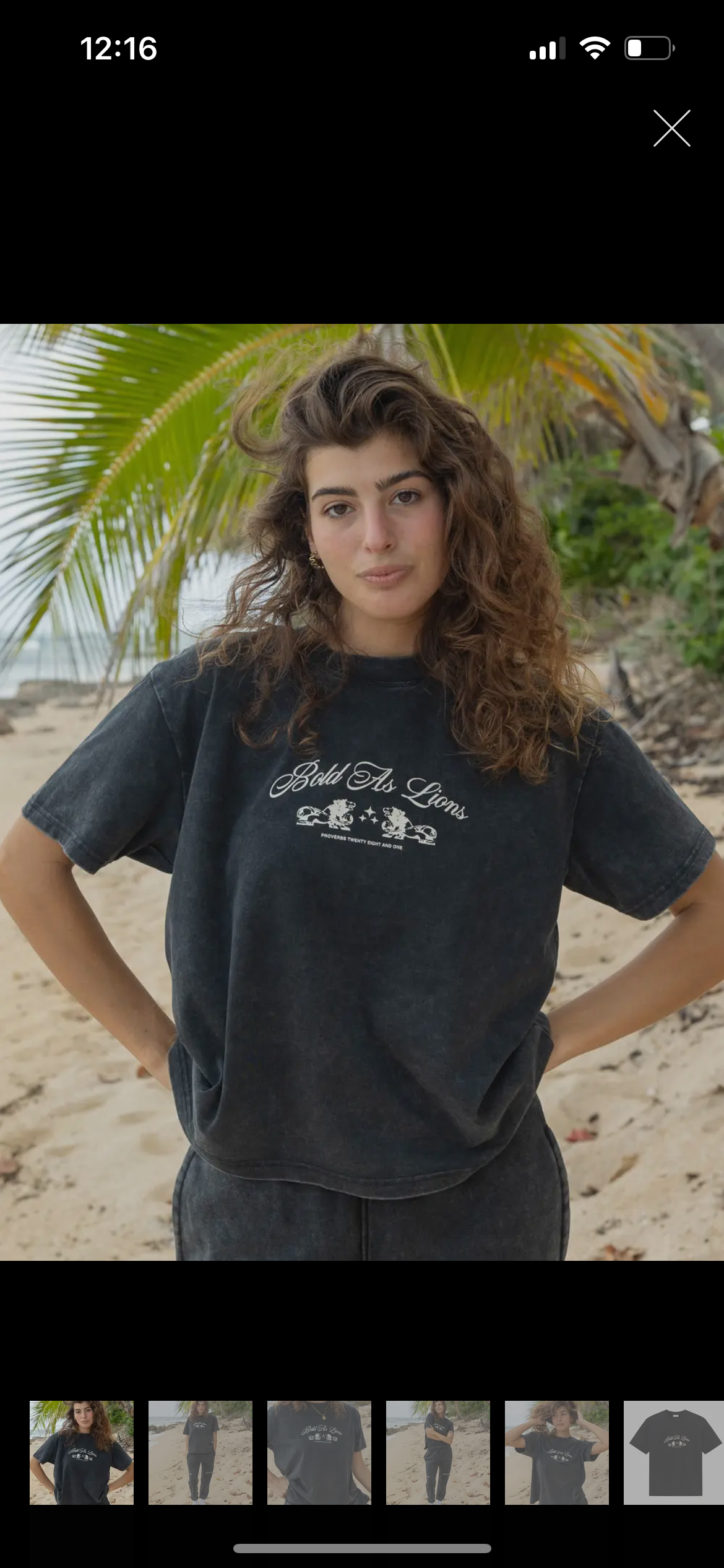 Bold as Lions Tee