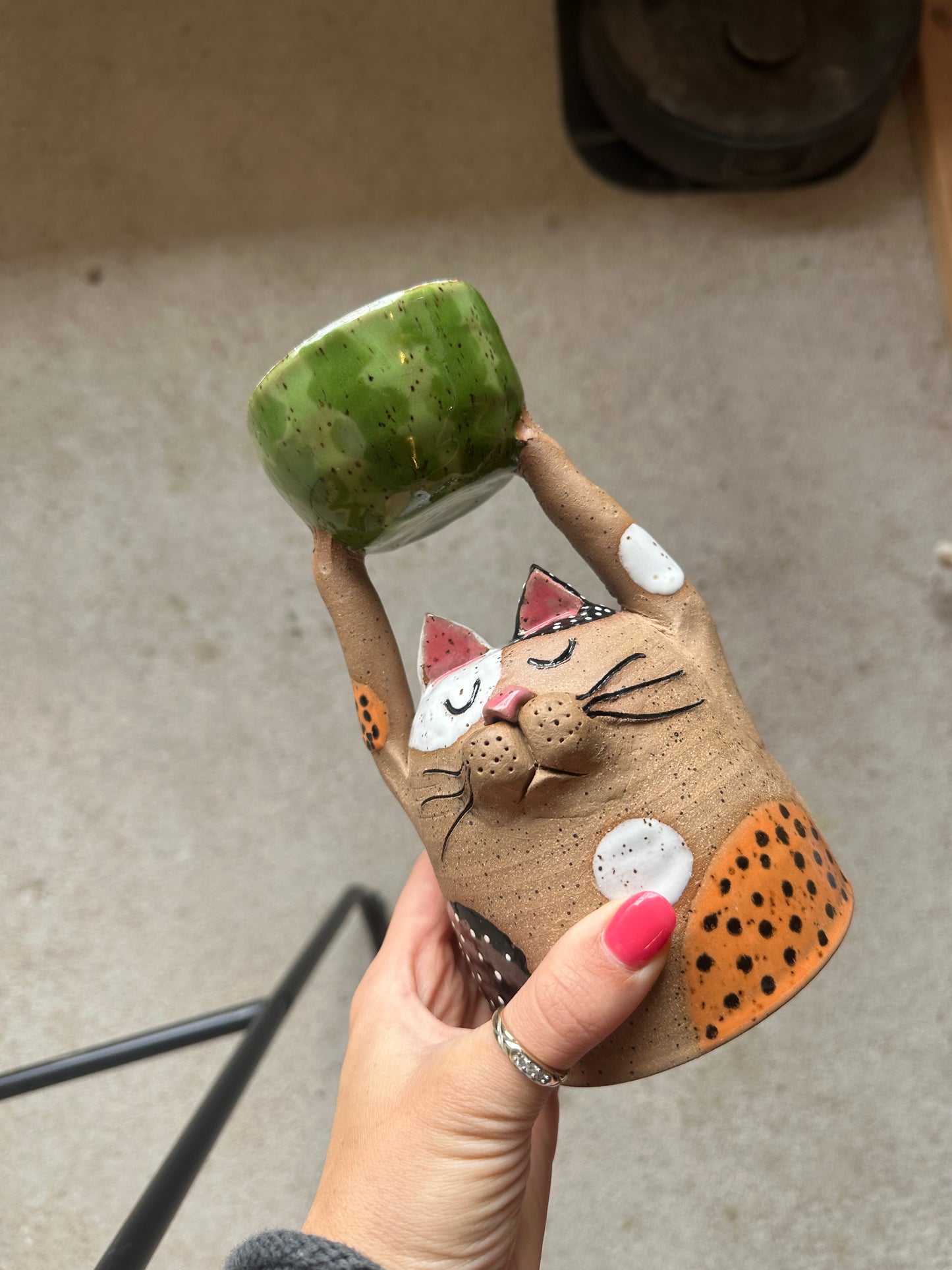 kitty dipping bowls