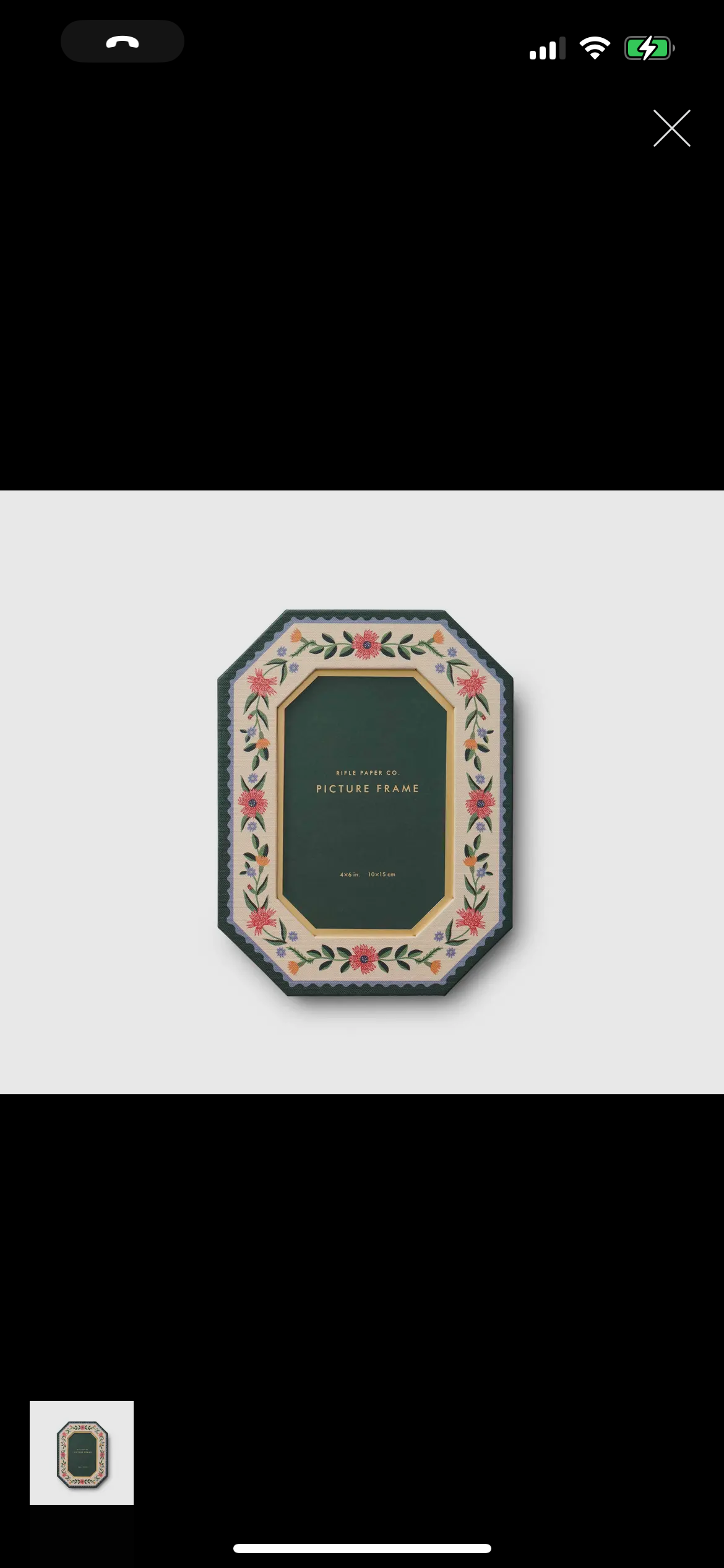 Aster Picture Frame