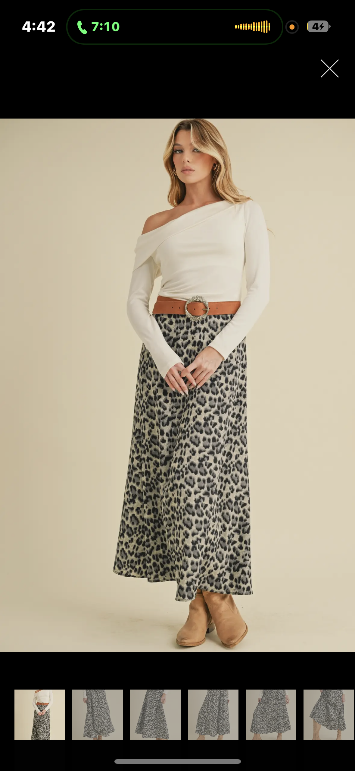 leopard skirt