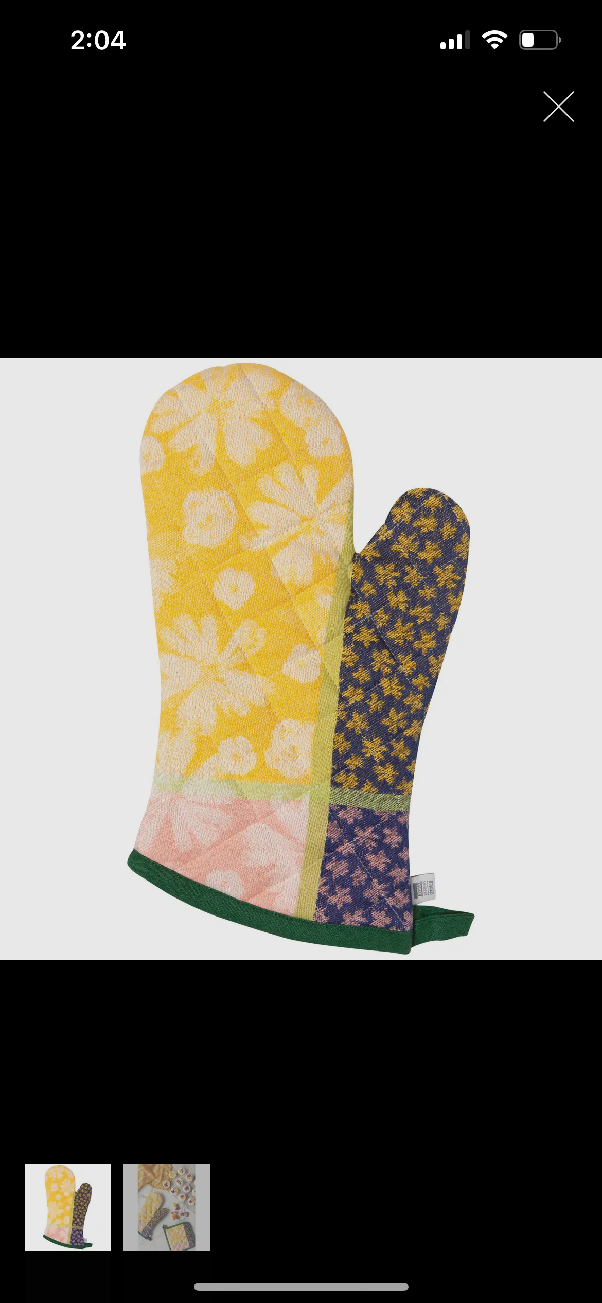 Full Bloom Oven Mitt