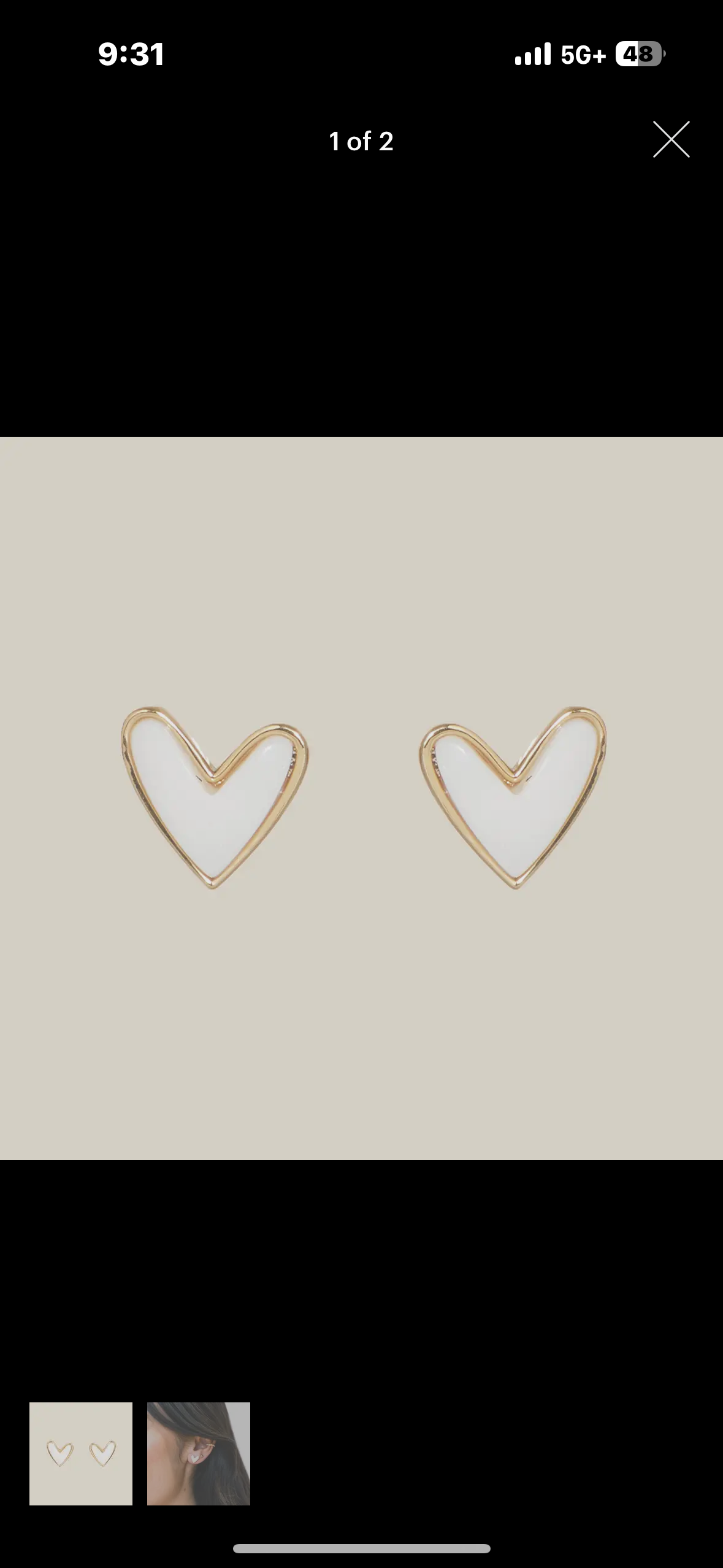 sweetheart studs
