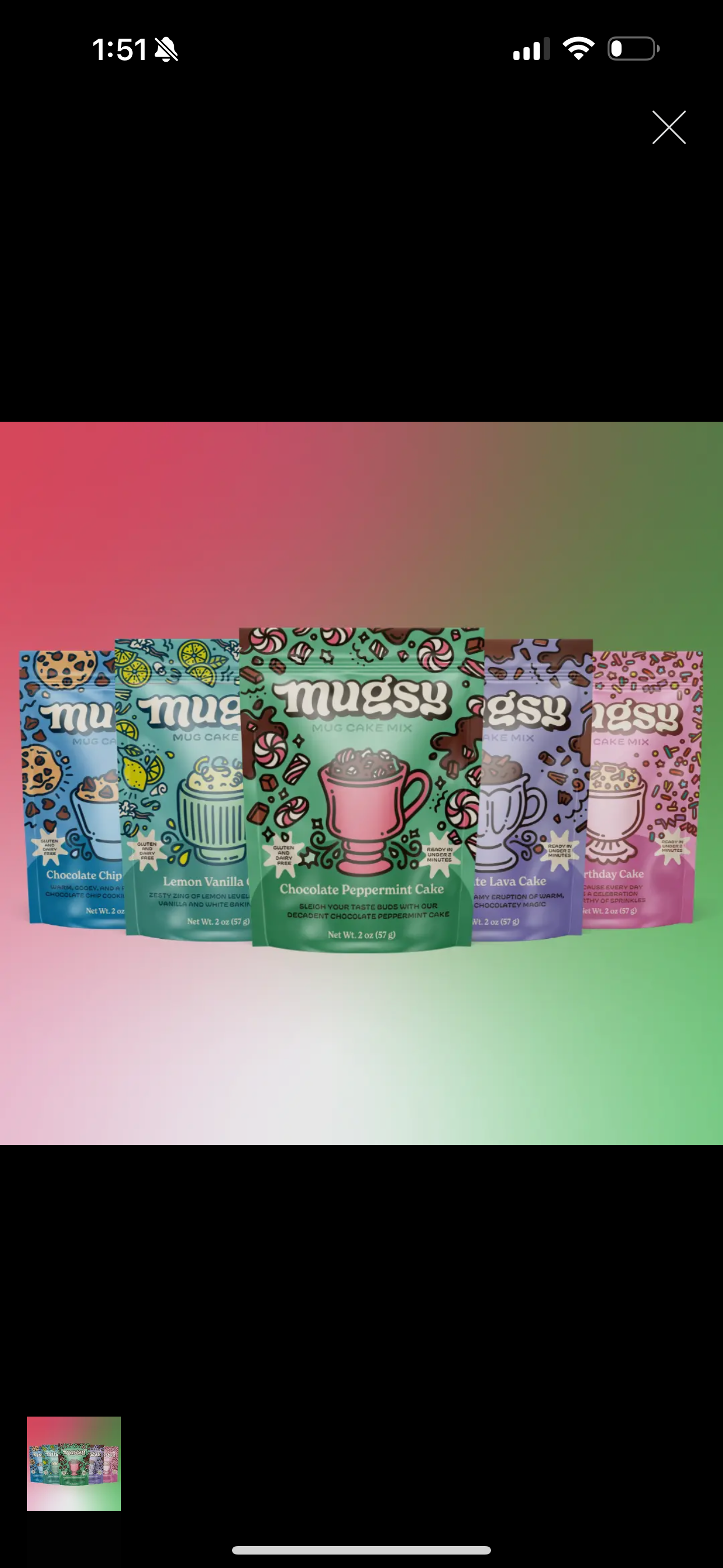 Mug Cake Mixes