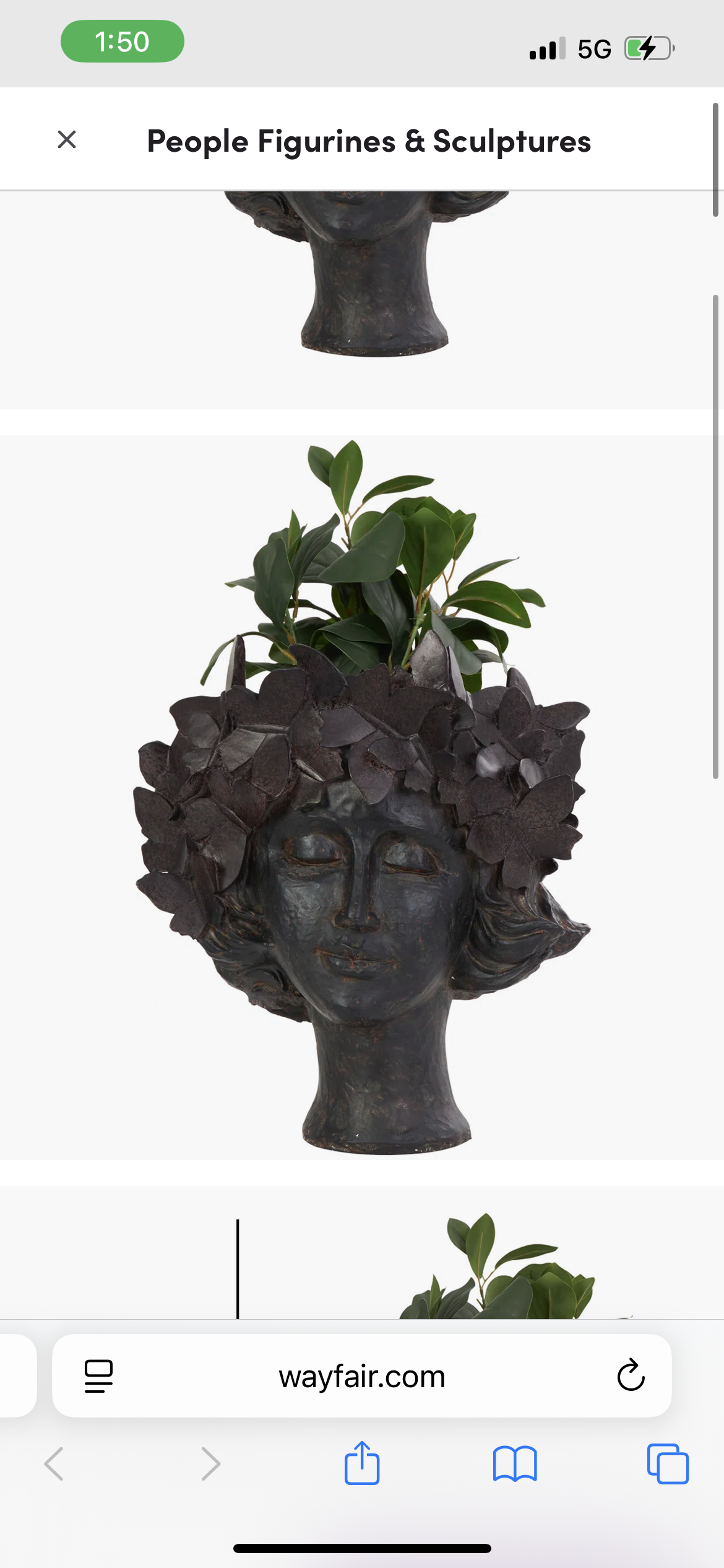 Whimsical Woman Planter