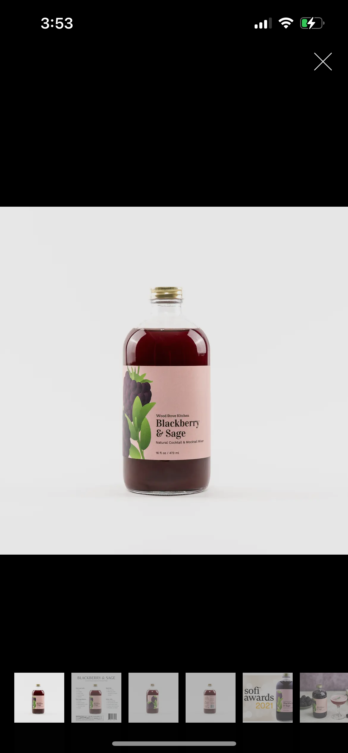 Blackberry & Sage Mixer